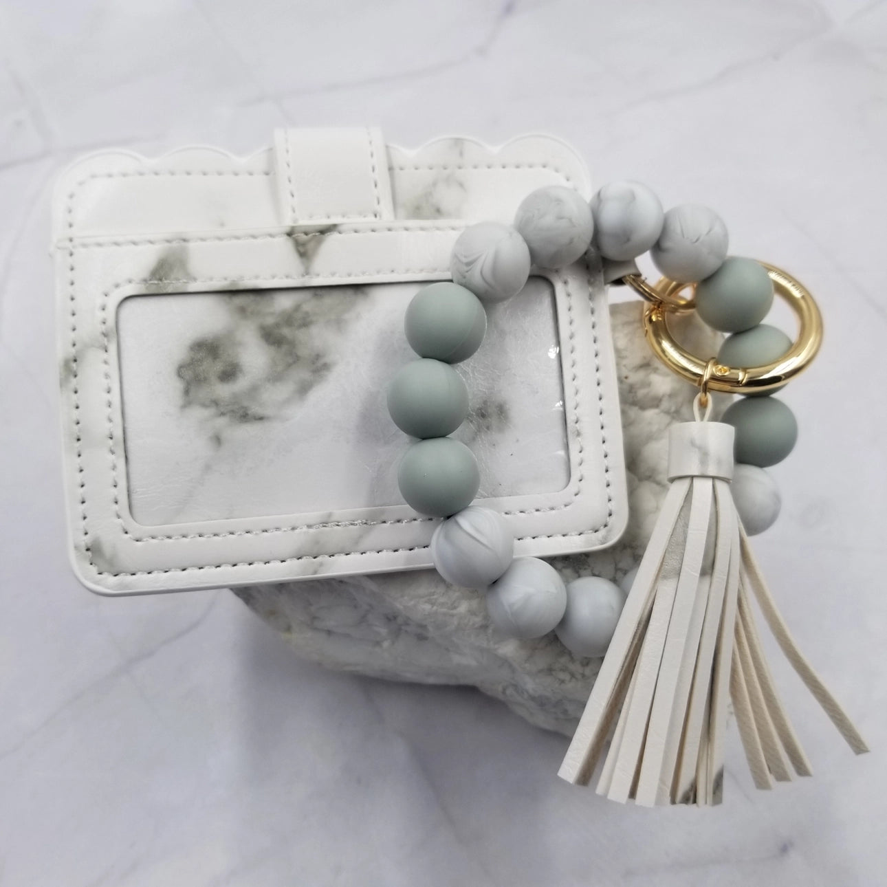 Bangle Keychain Card Holder