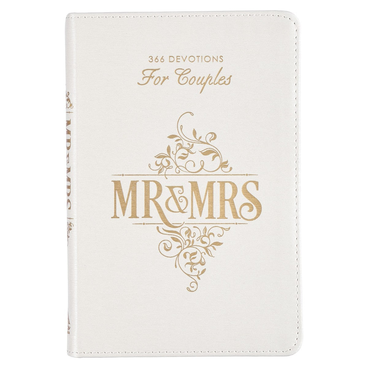 Devotional For Mr. & Mrs. White Faux Leather