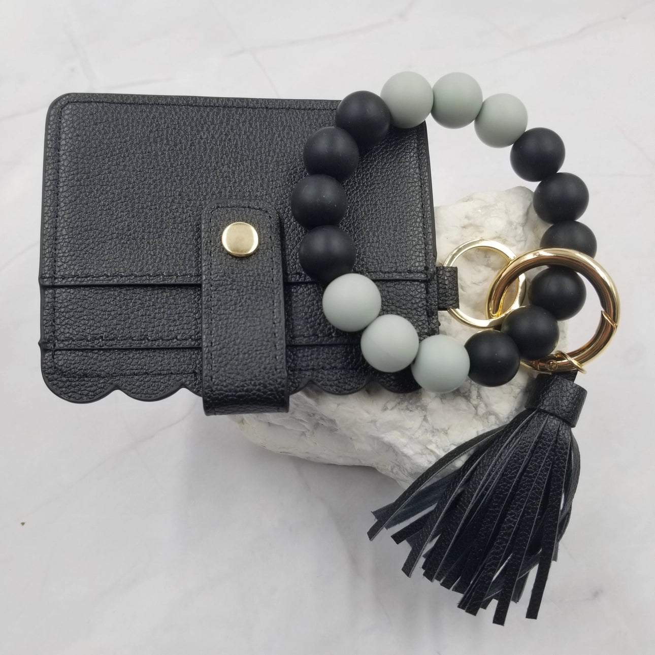 Bangle Keychain Card Holder