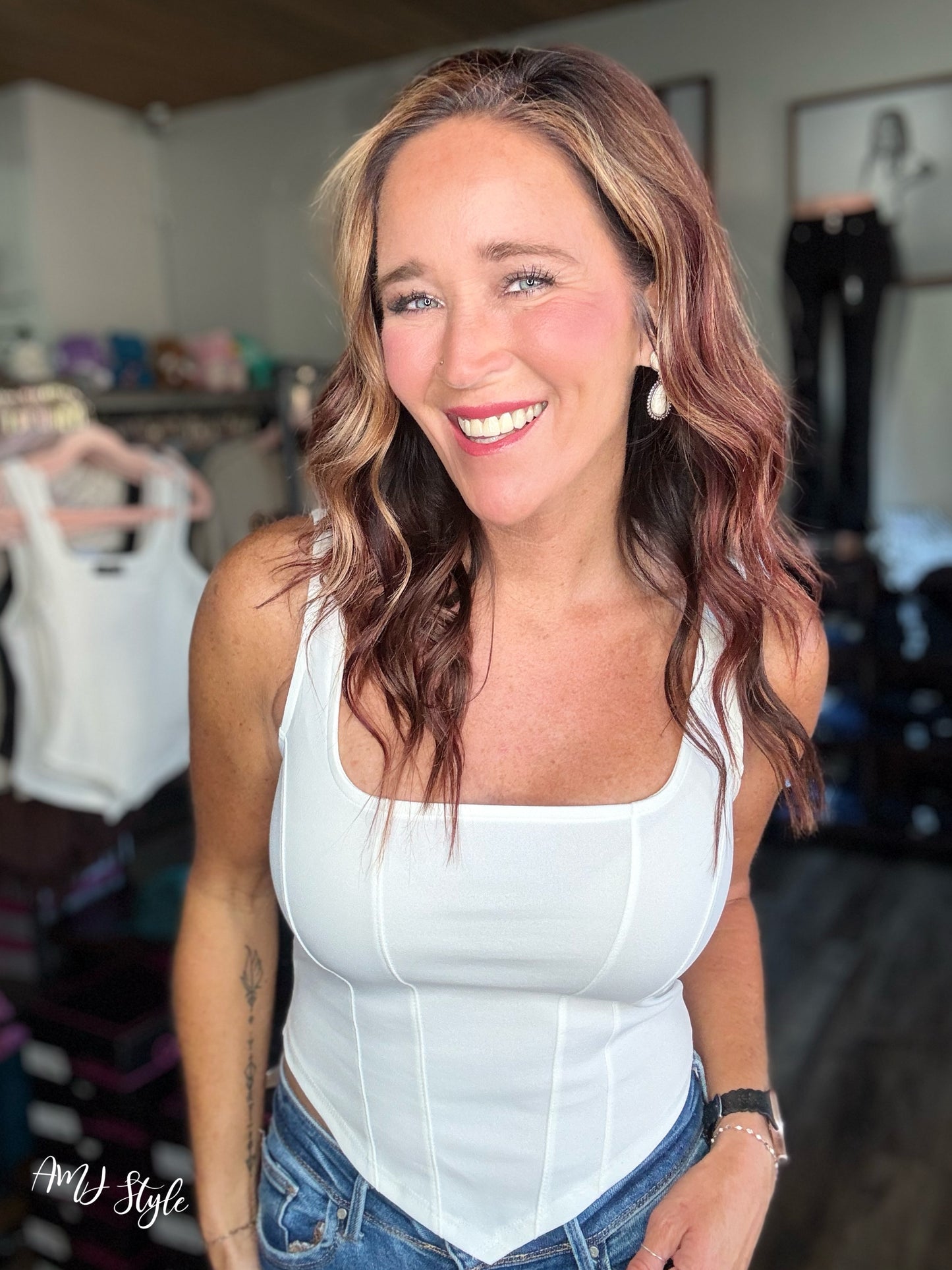 The Soft Glow Corset Top