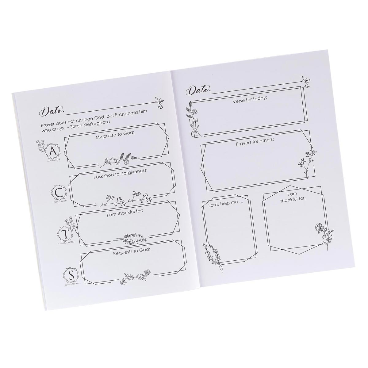 Floral My Prayer Journal