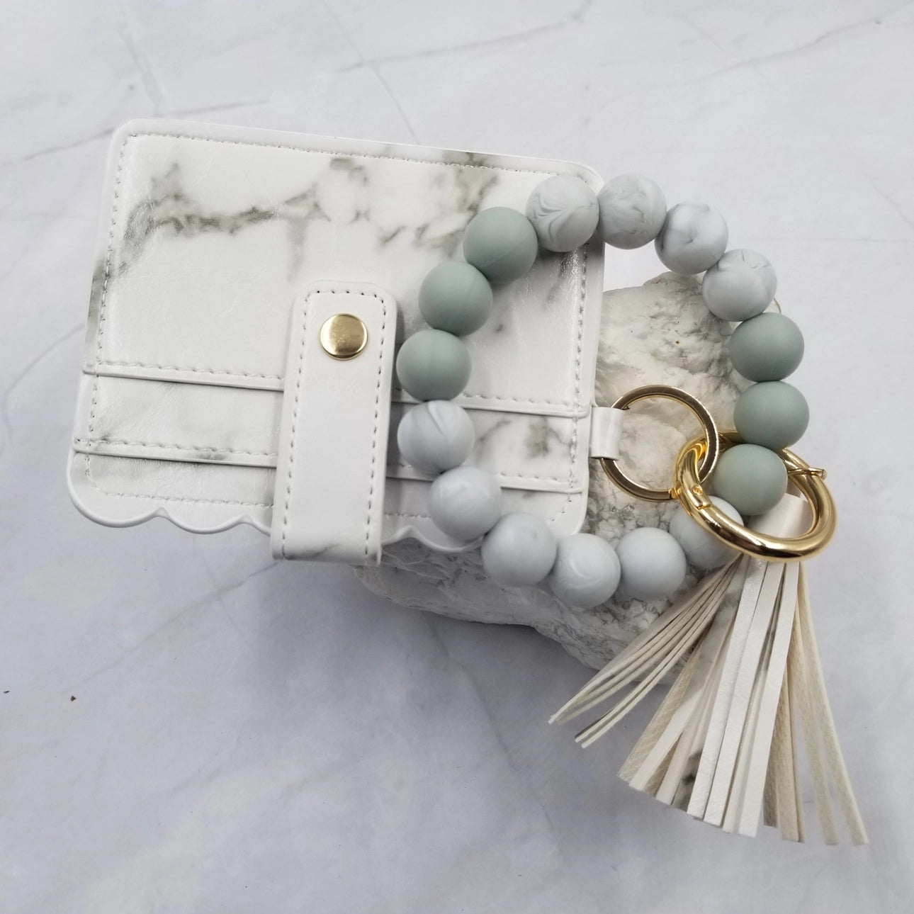 Bangle Keychain Card Holder