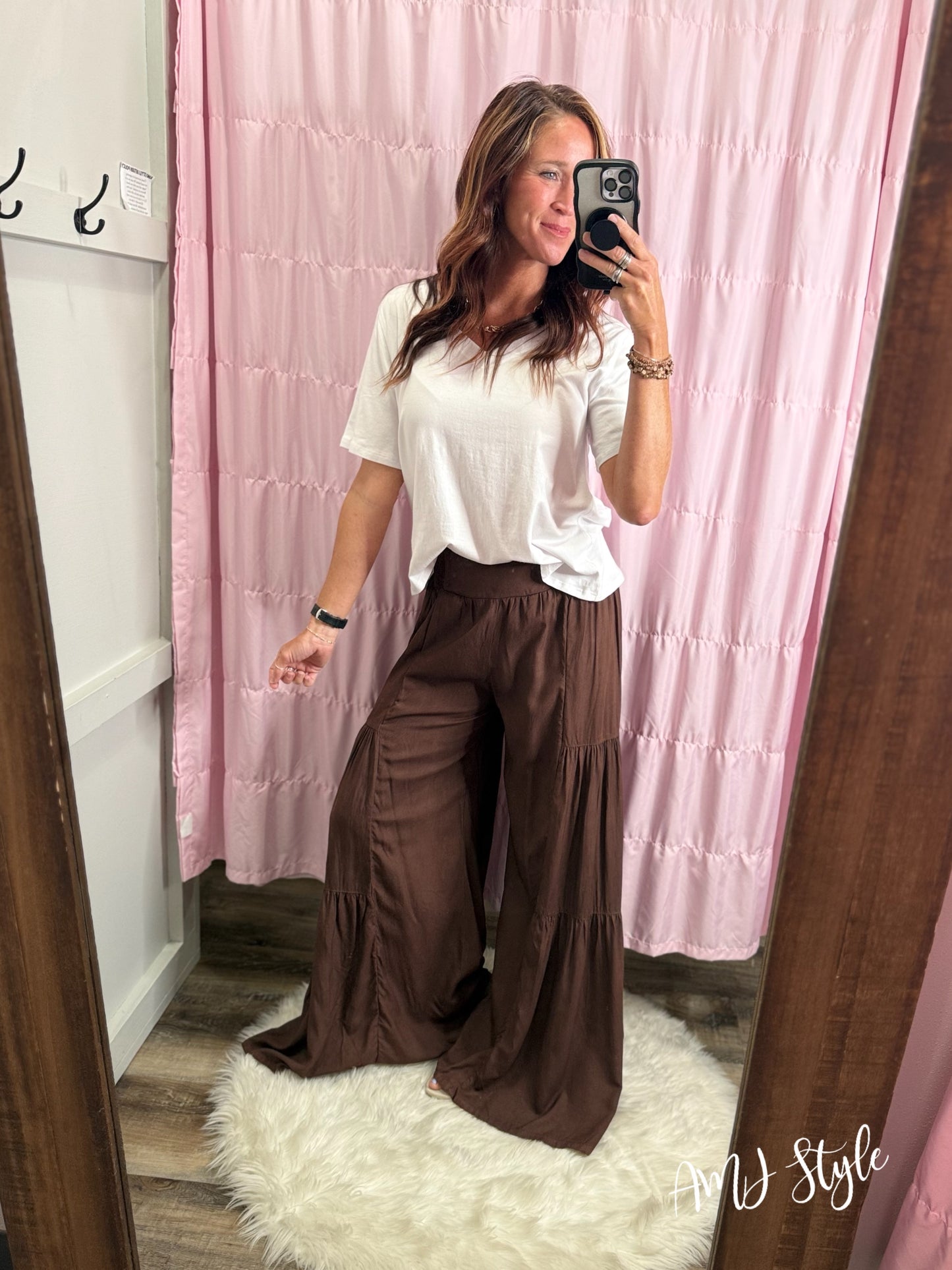 Cascading Pants - Chocolate