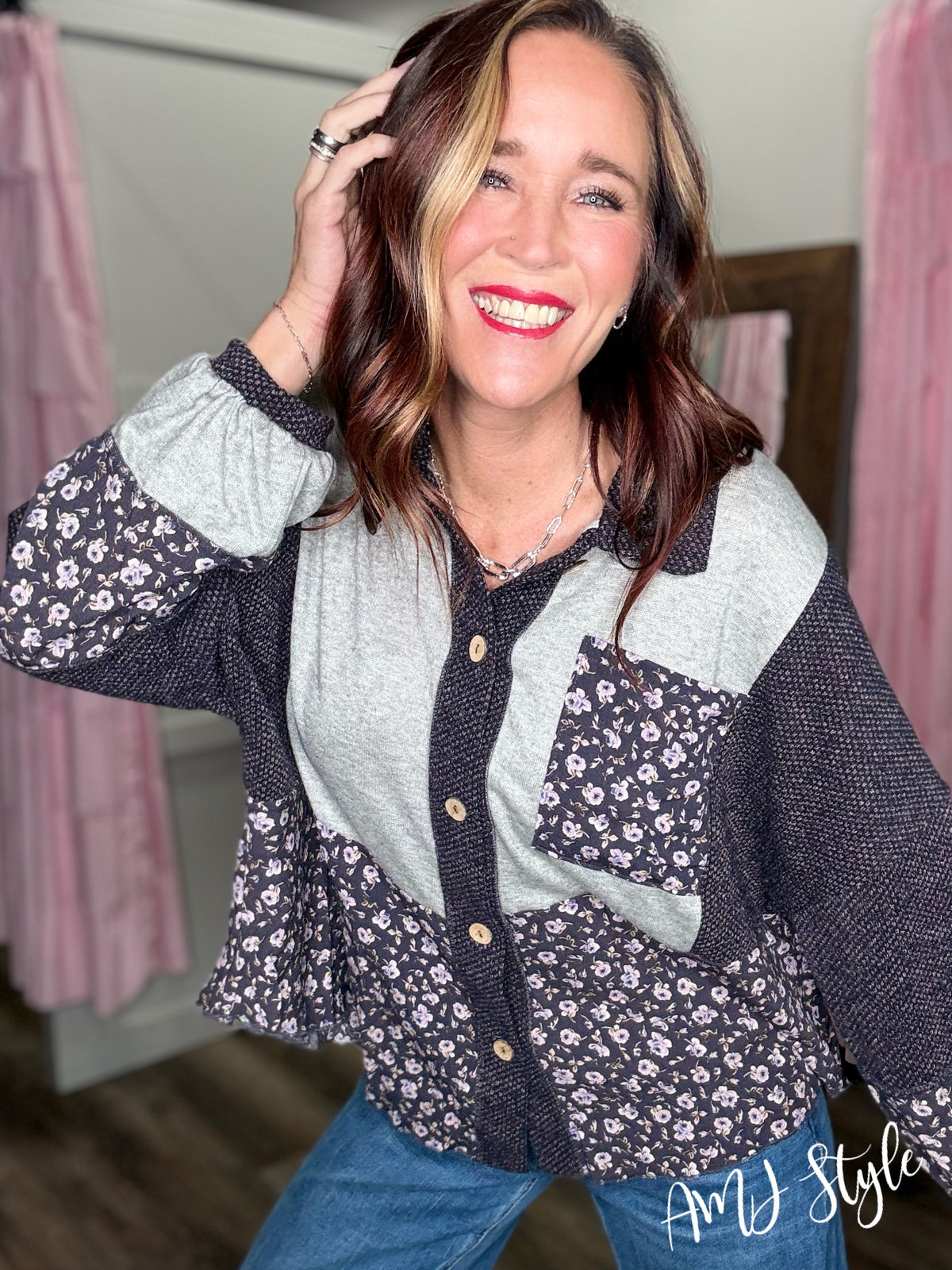 The Remix Button Down