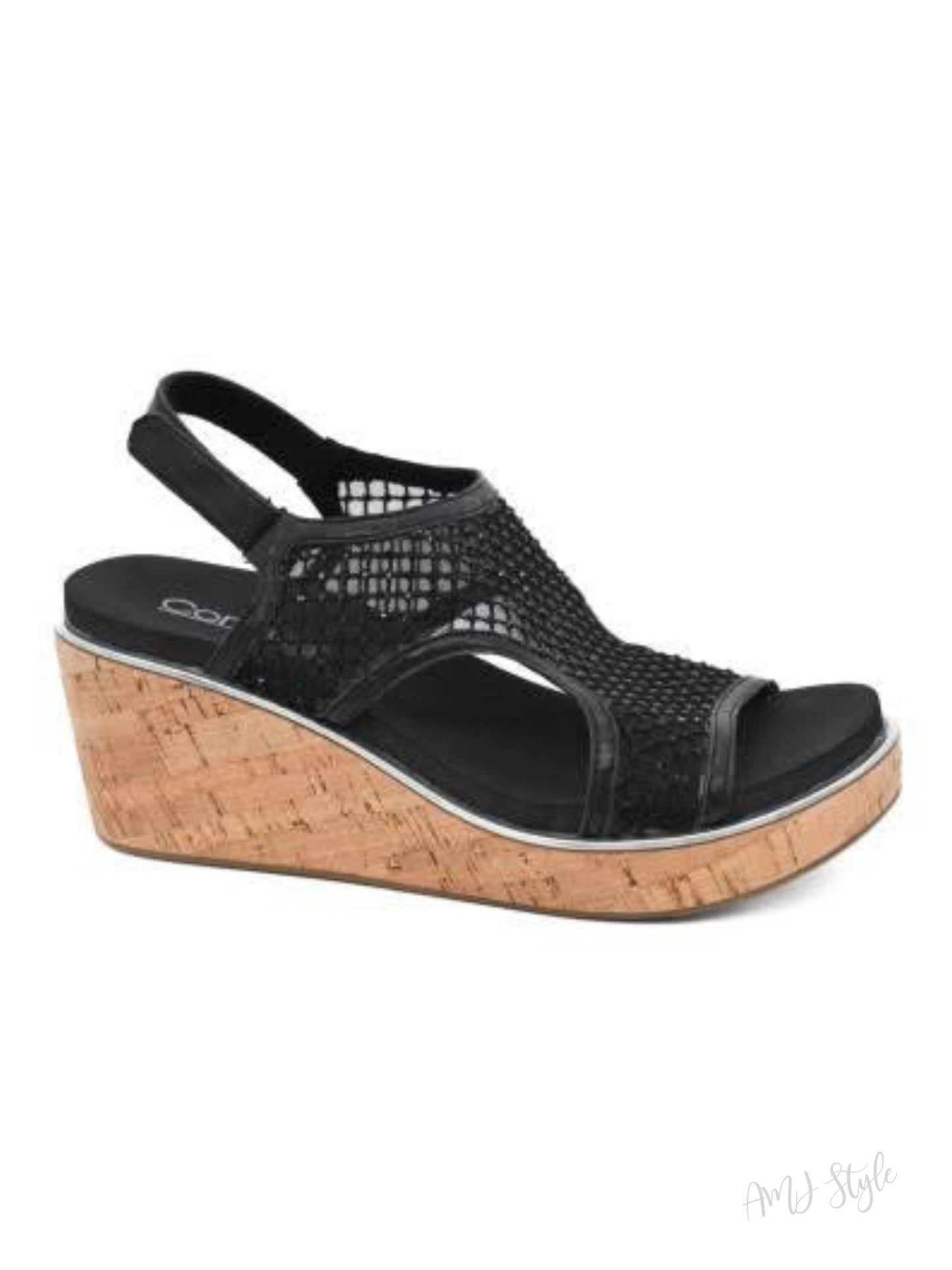 Corkys Black Mesh Carley