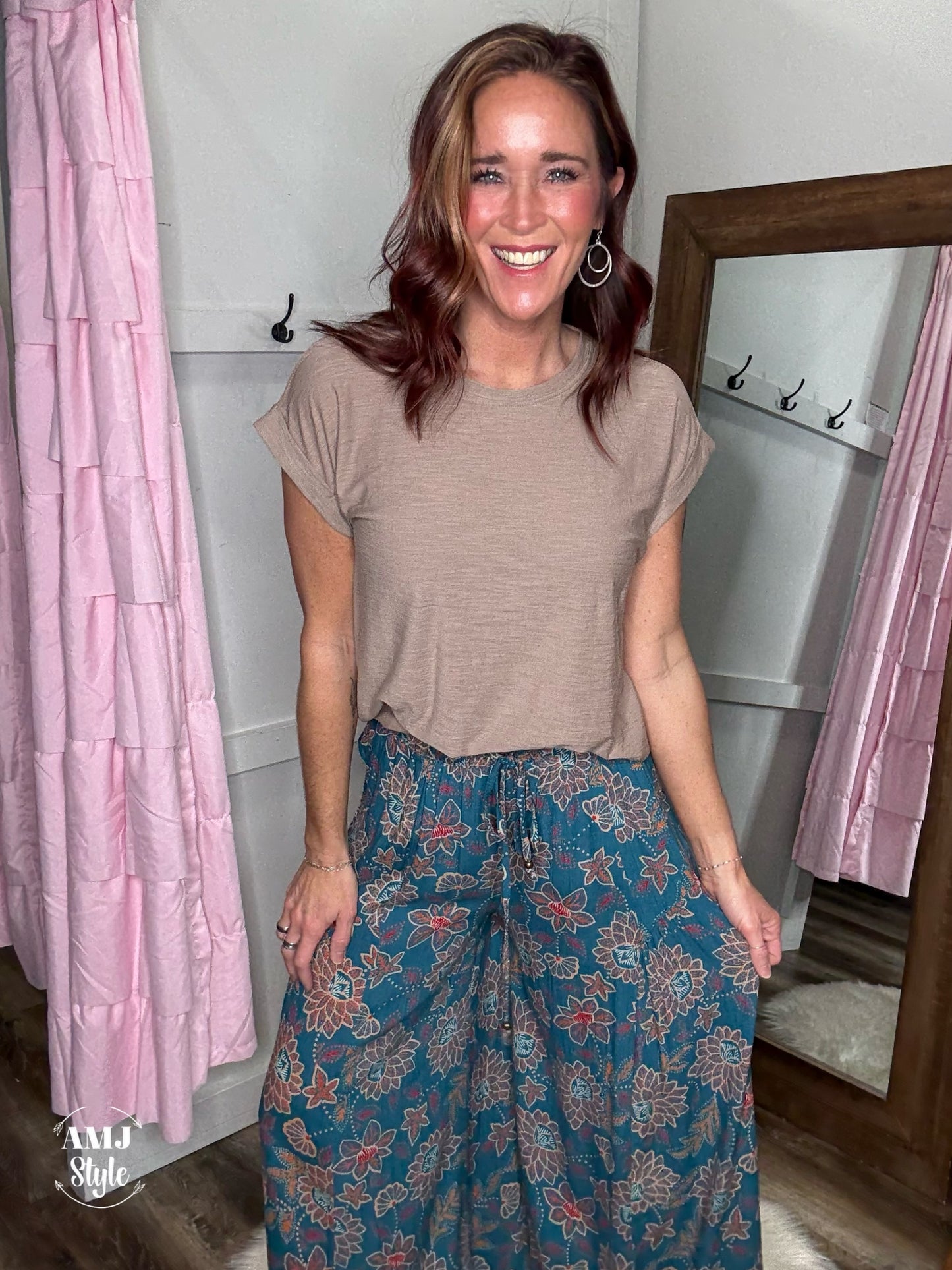 The Serenity Tee - Ash Mocha