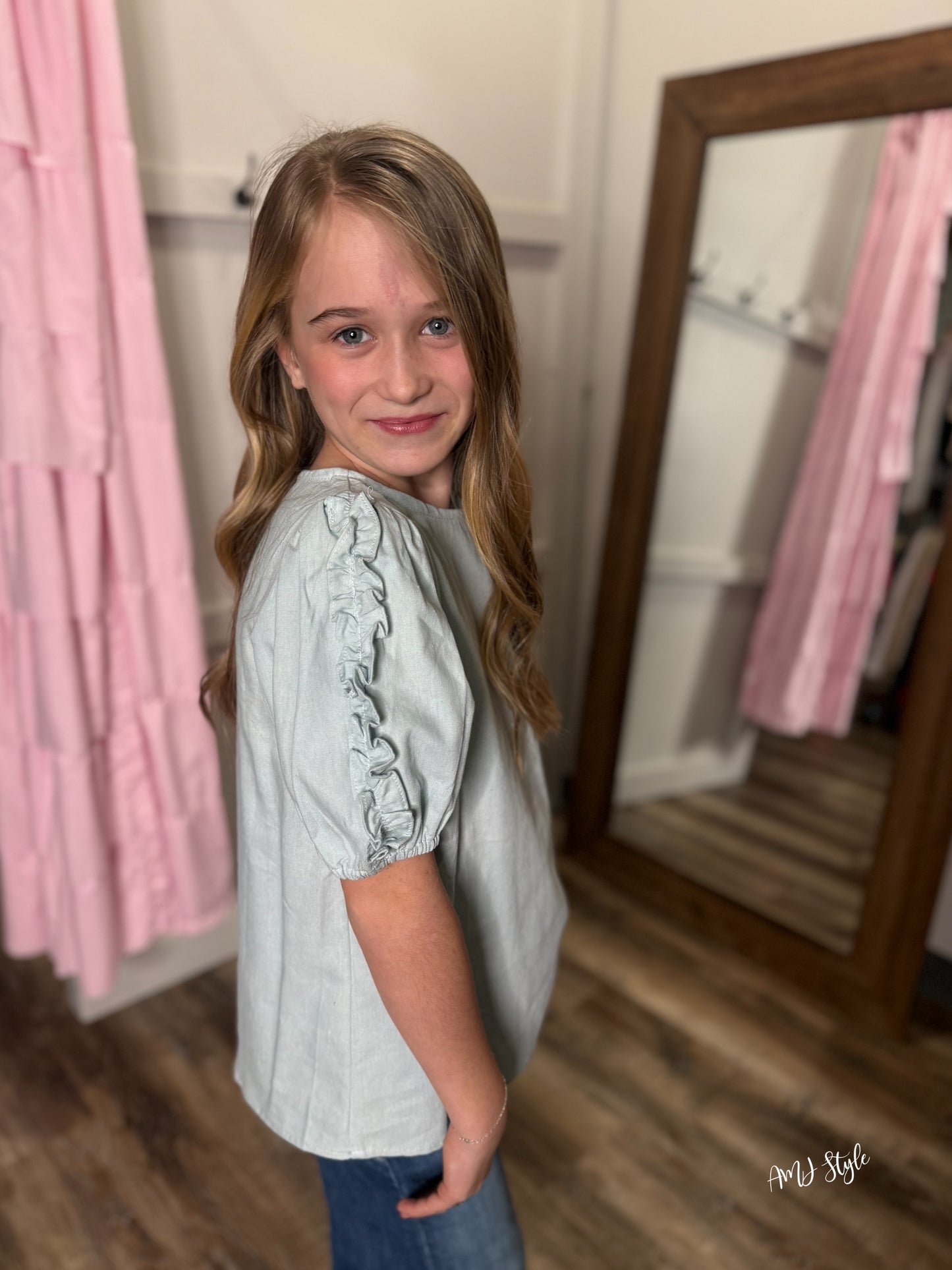 Dex Denim Kiddo Top