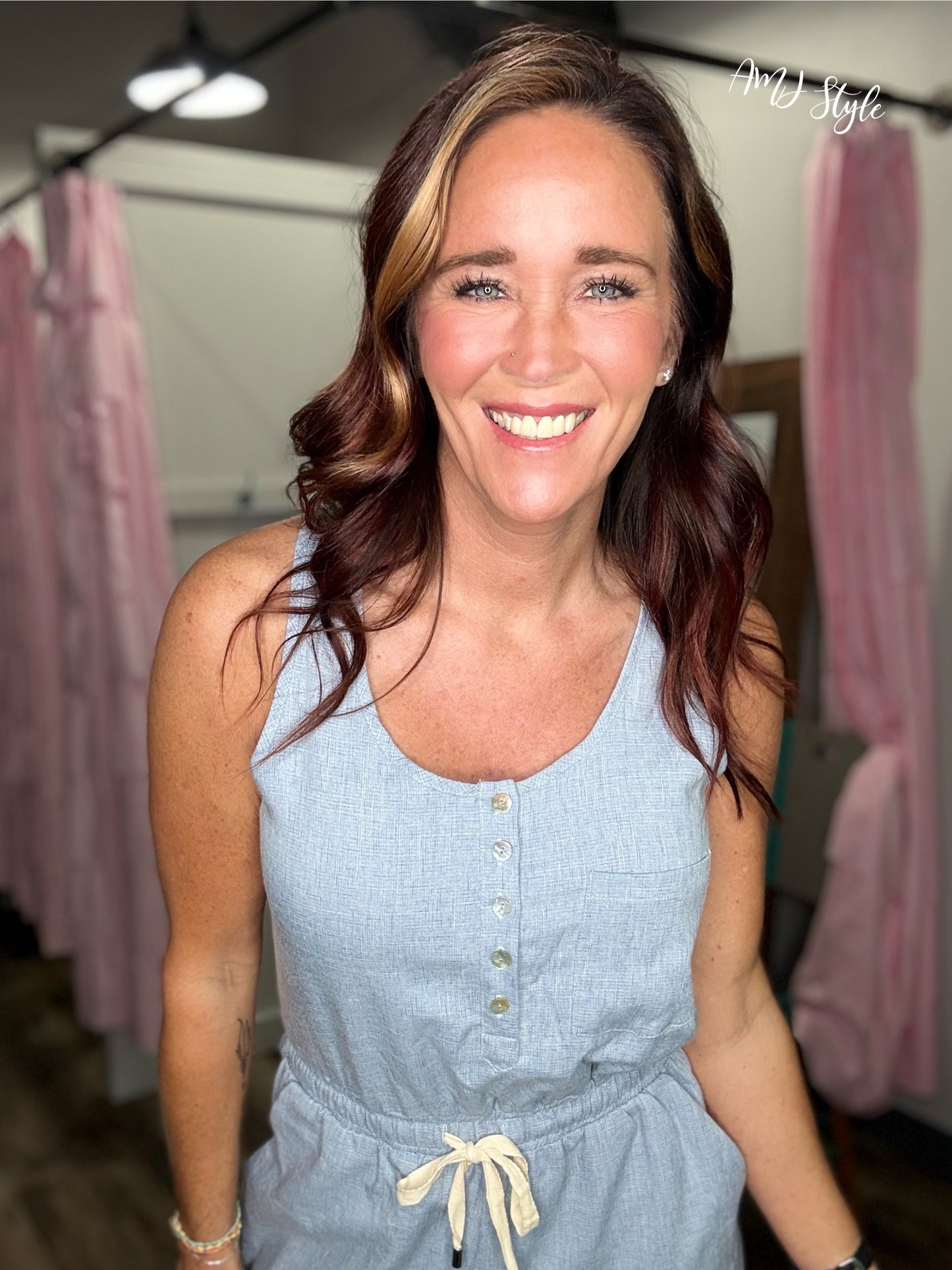 Harbor Blue Jumpsuit