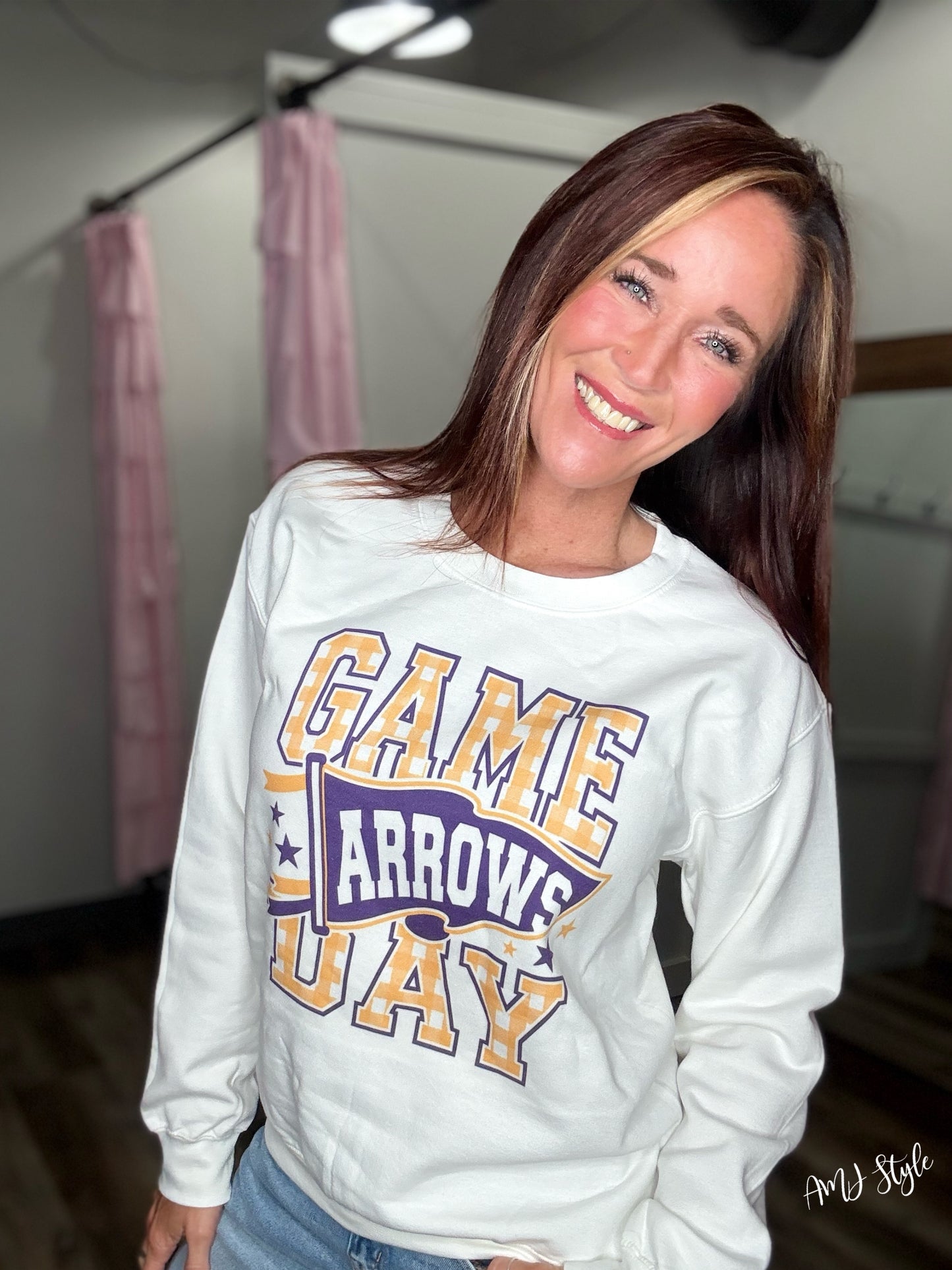 Checkered Arrows Game Day Crew