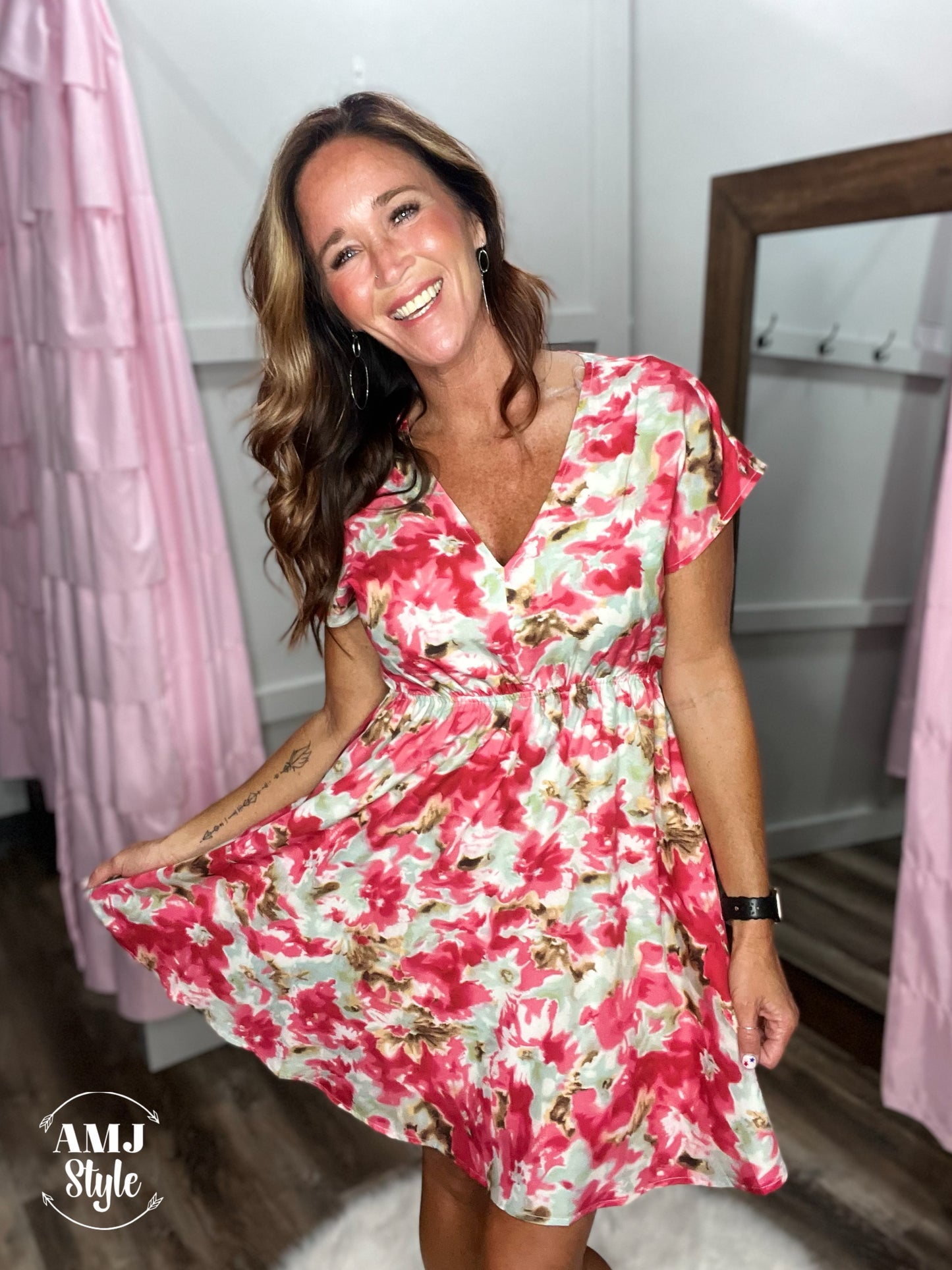 Floral Field Dress