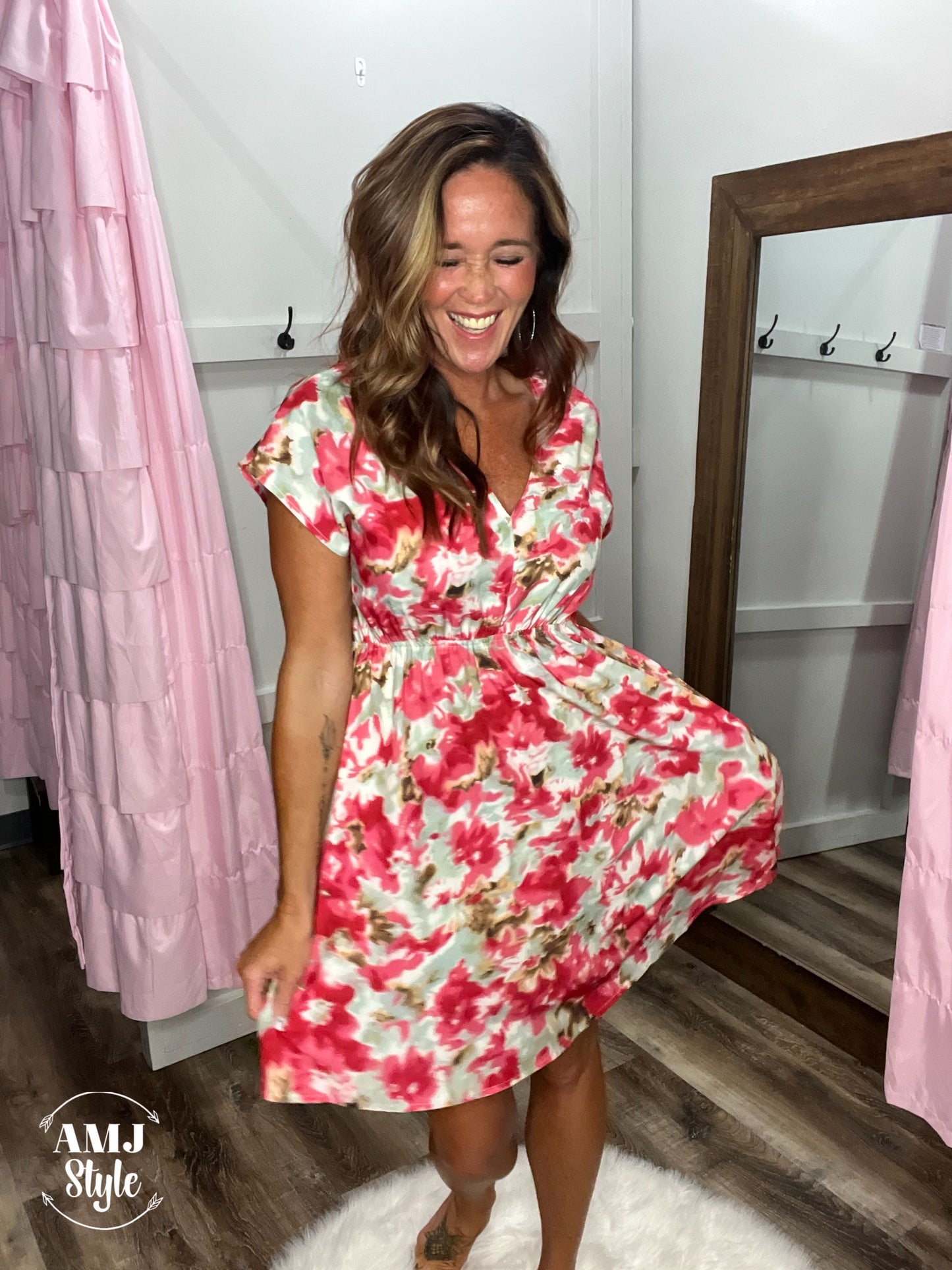 Floral Field Dress