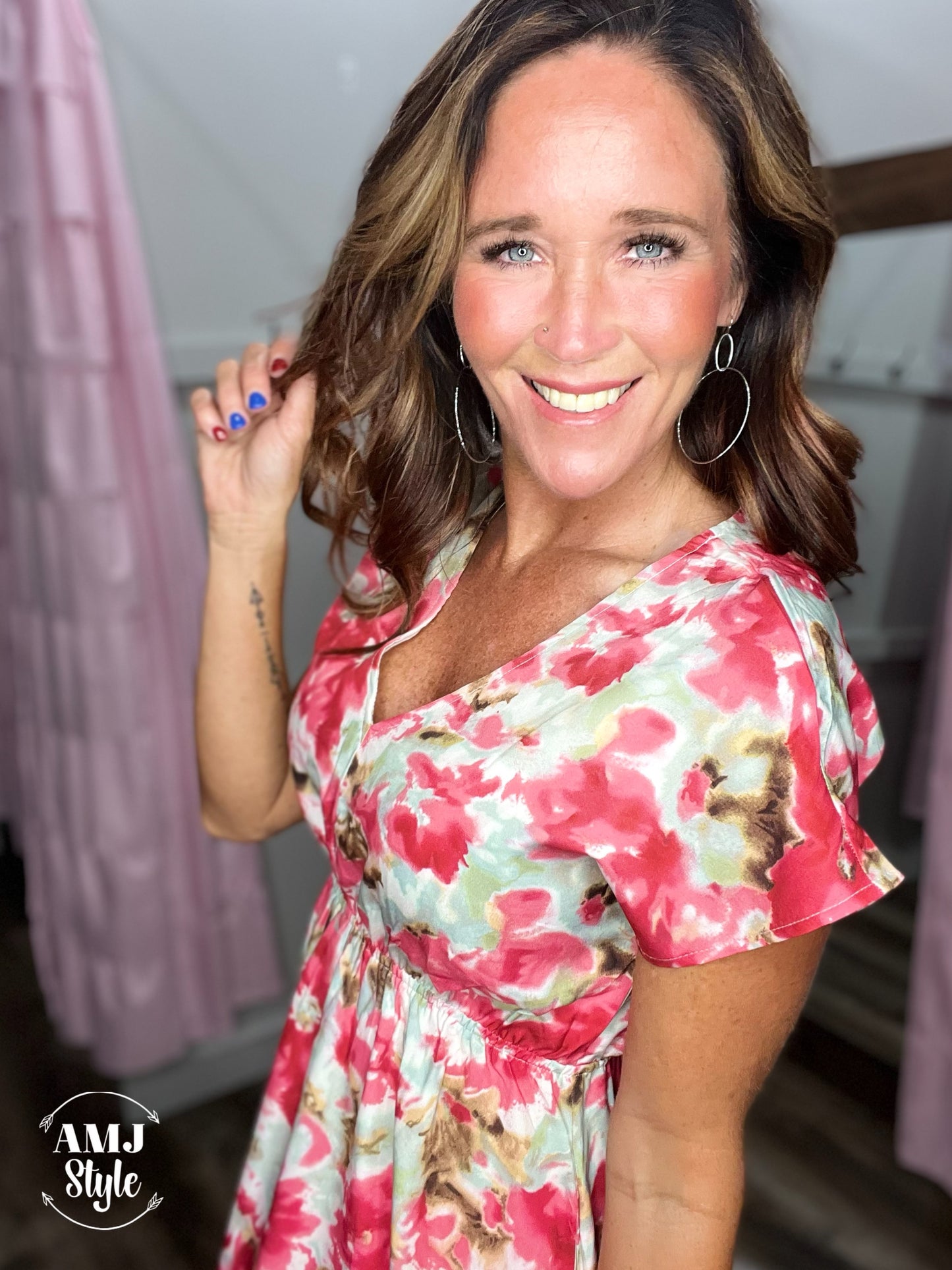Floral Field Dress