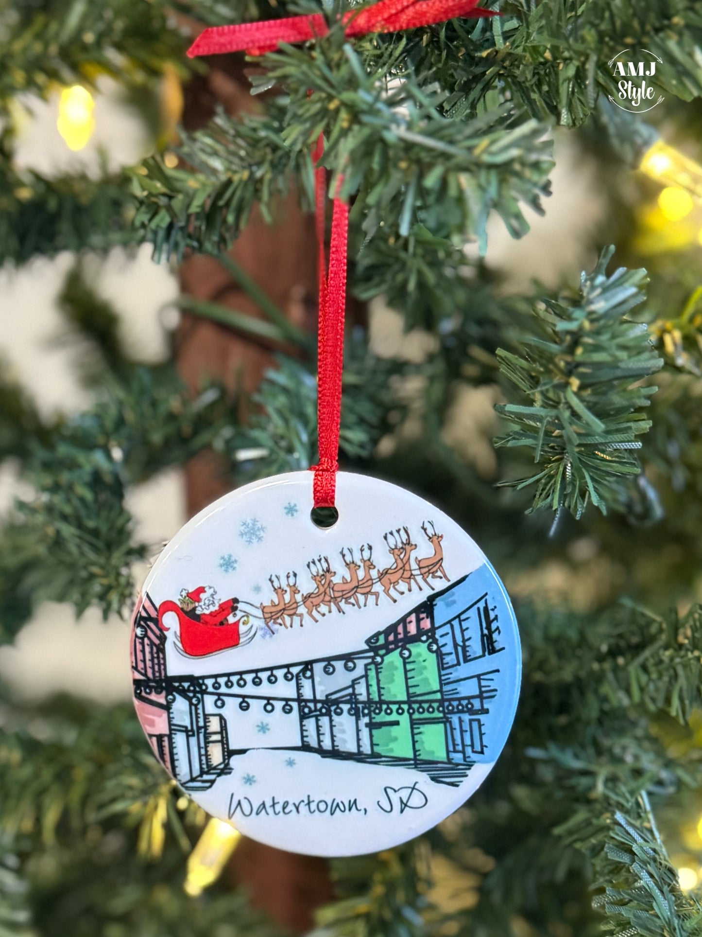Custom Christmas Ornaments