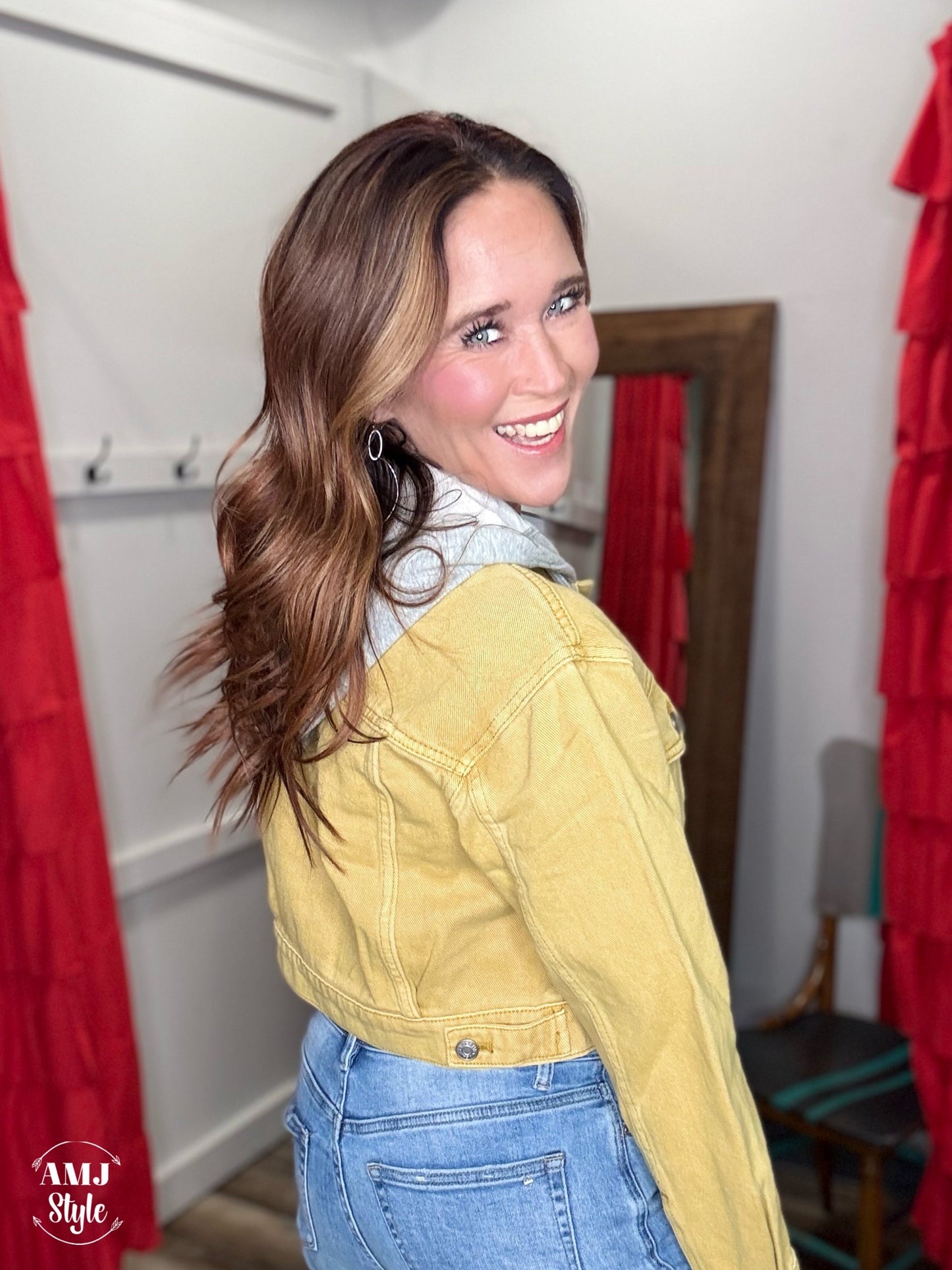 Lemon Drop Denim Jacket