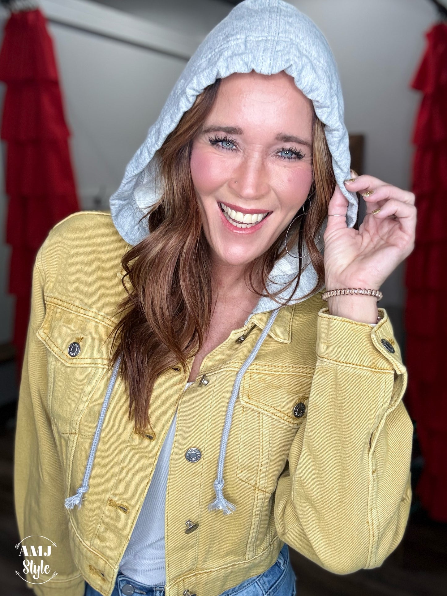 Lemon Drop Denim Jacket