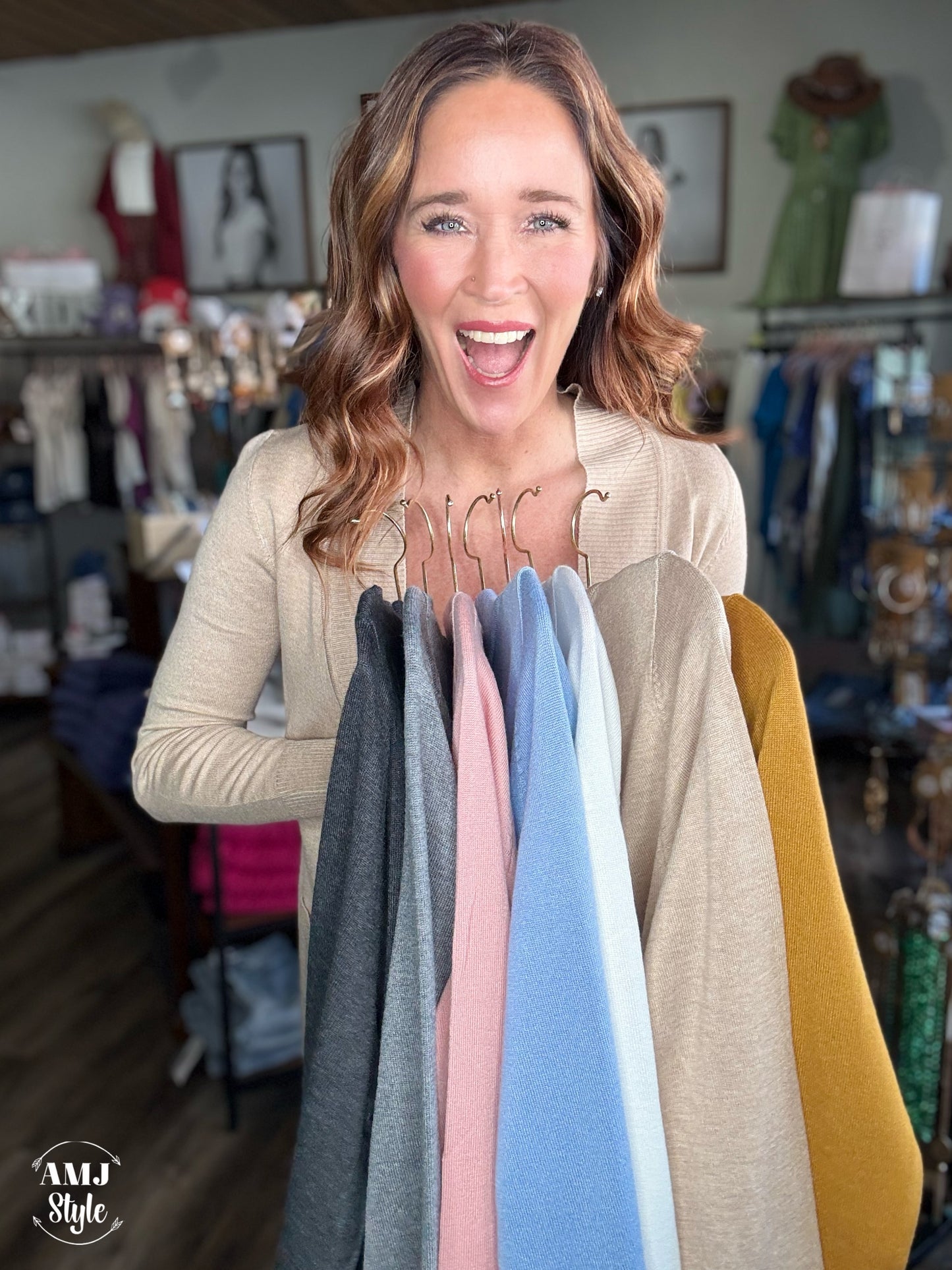 Basic Open Everyday Cardi