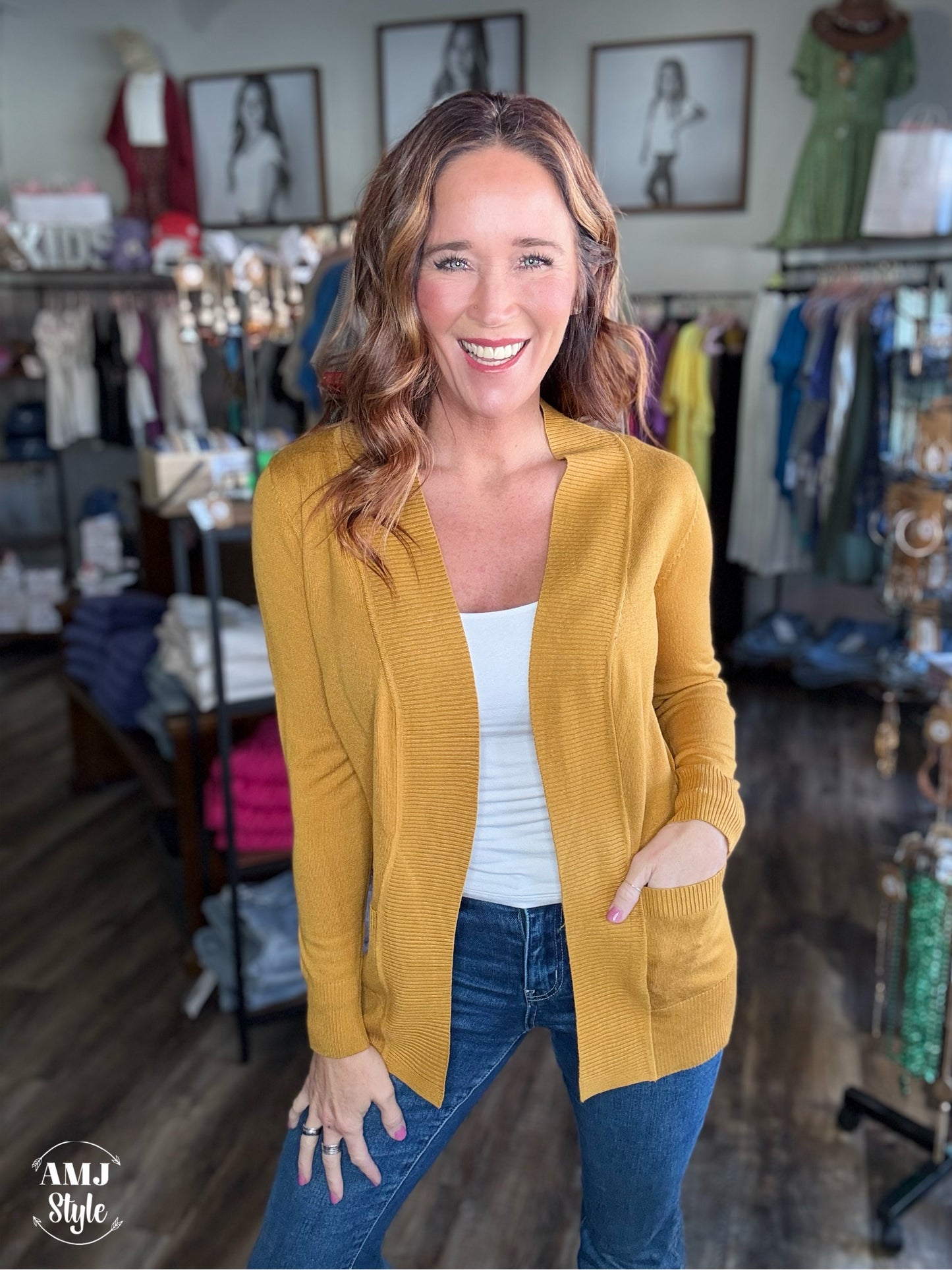 Basic Open Everyday Cardi