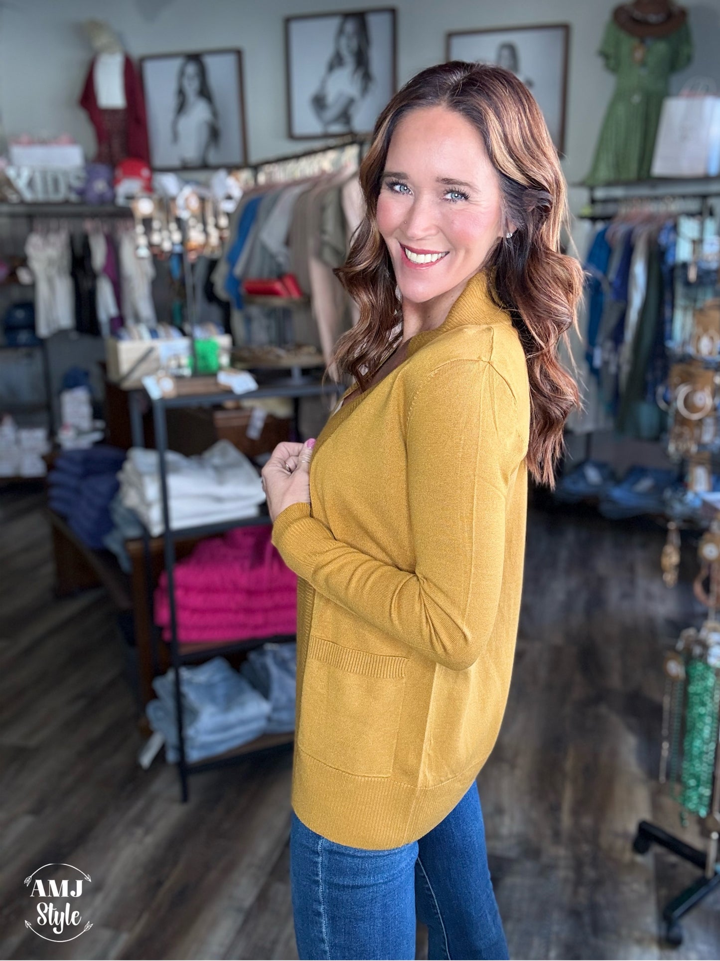 Basic Open Everyday Cardi