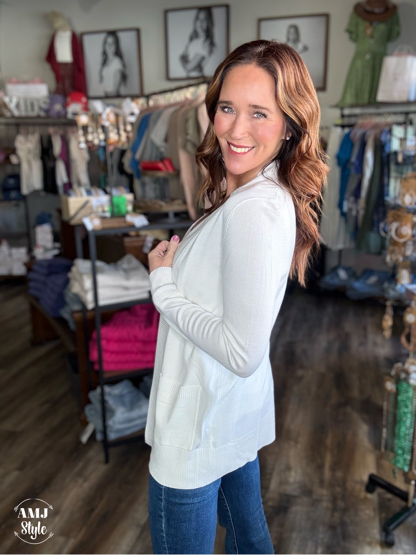 Basic Open Everyday Cardi