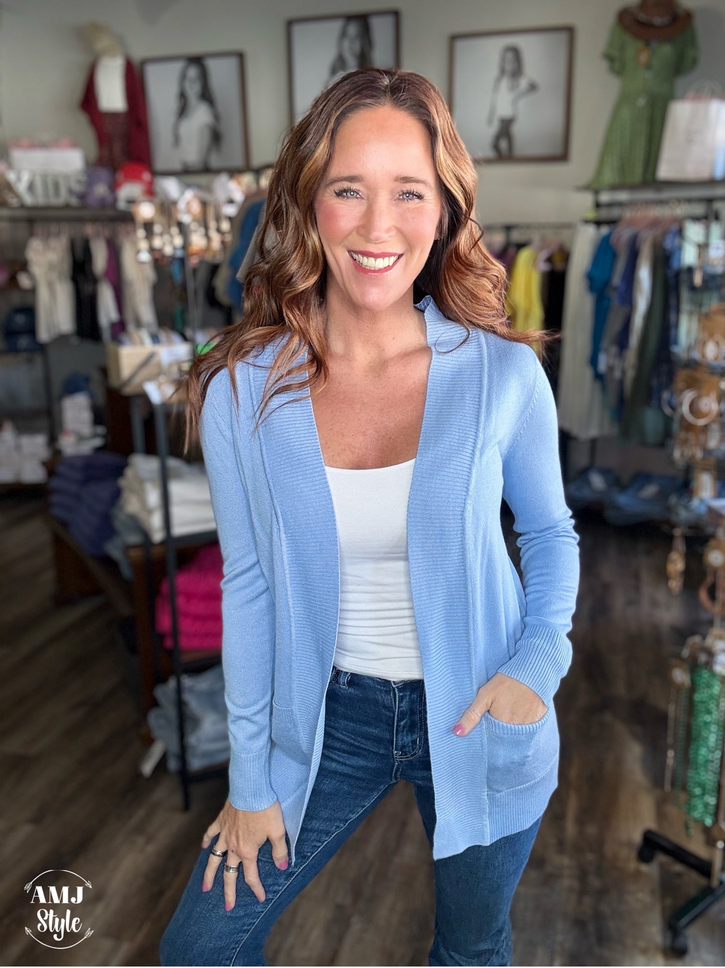 Basic Open Everyday Cardi