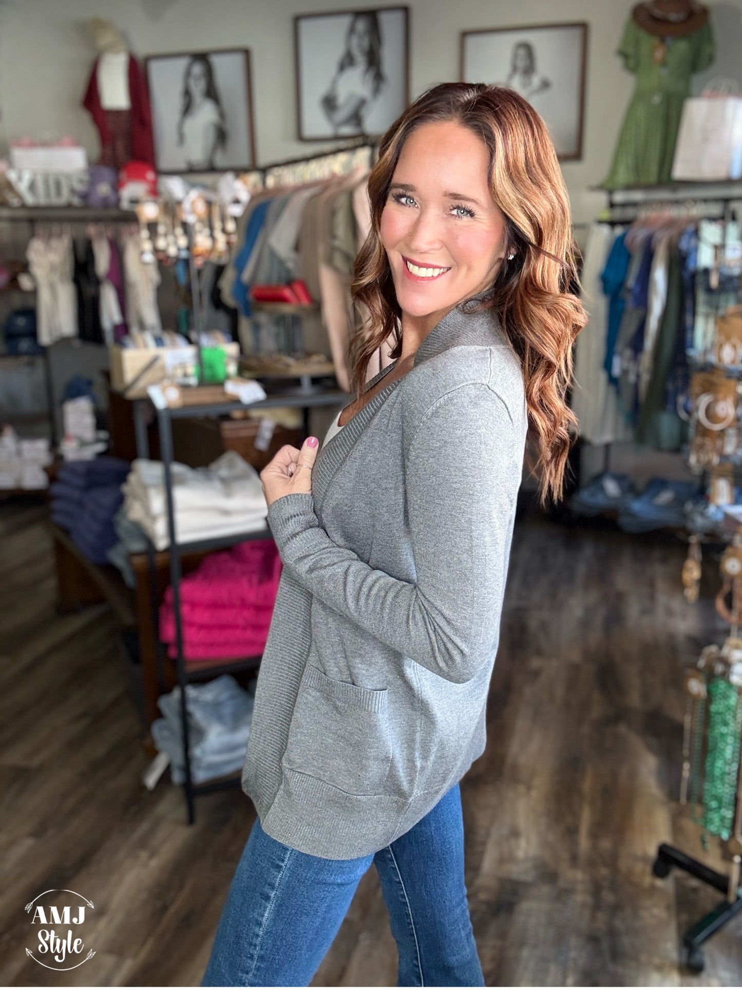 Basic Open Everyday Cardi