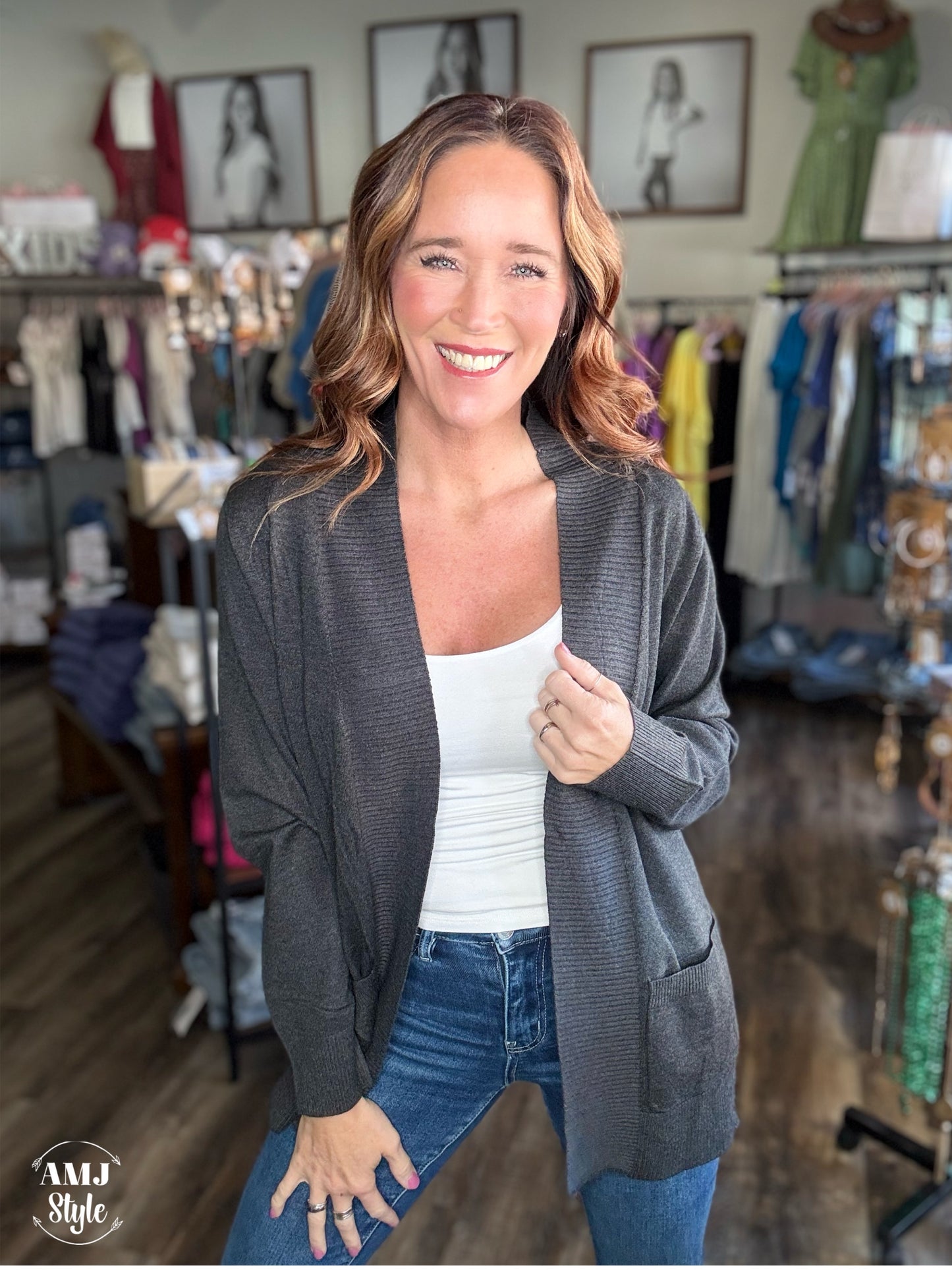 Basic Open Everyday Cardi
