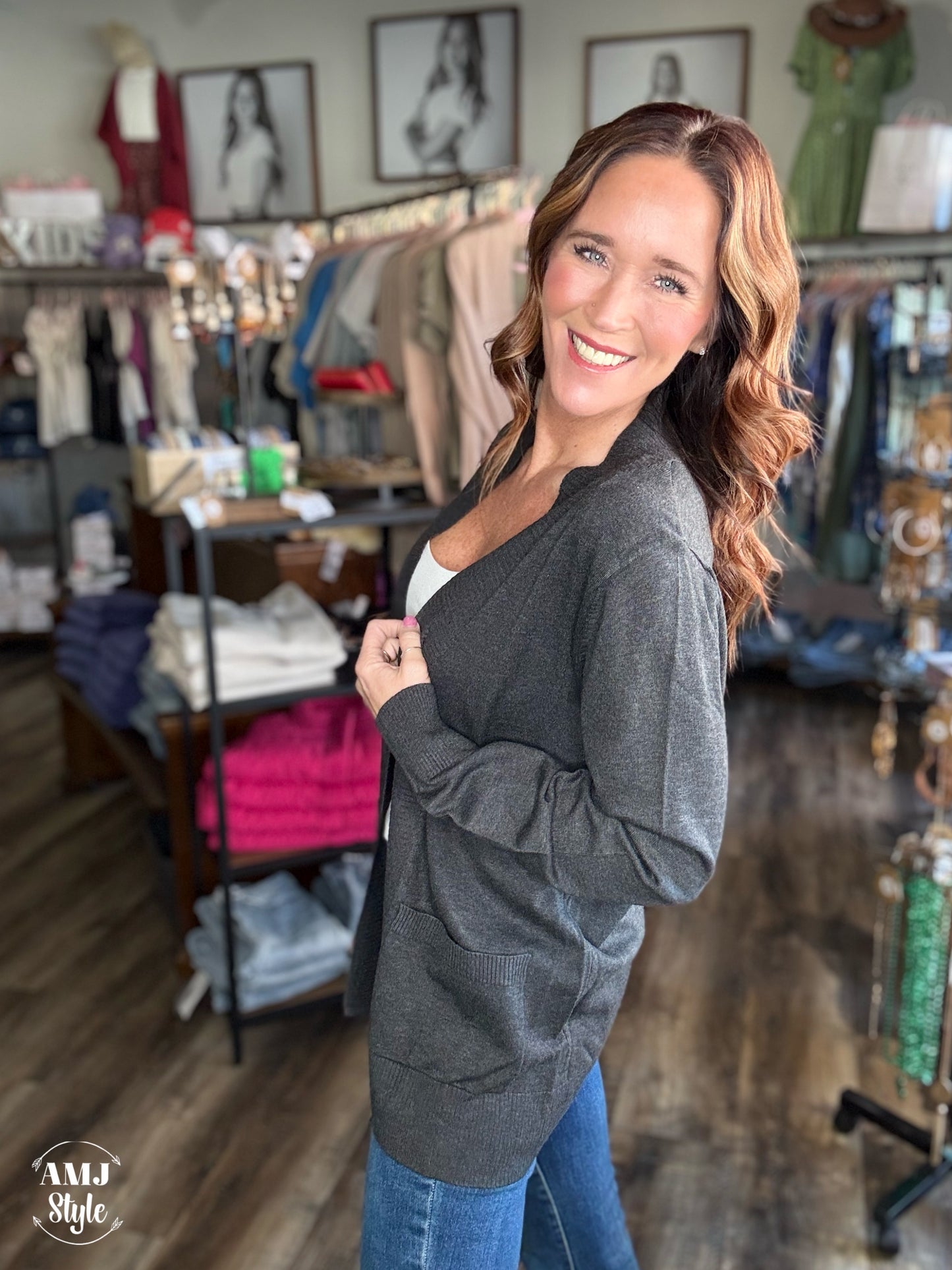 Basic Open Everyday Cardi