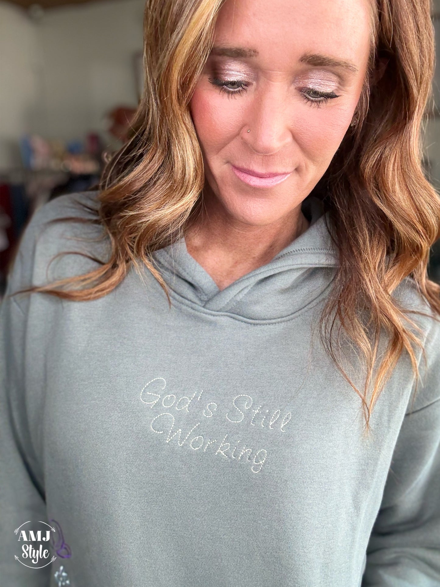God's Still Working Hoodie