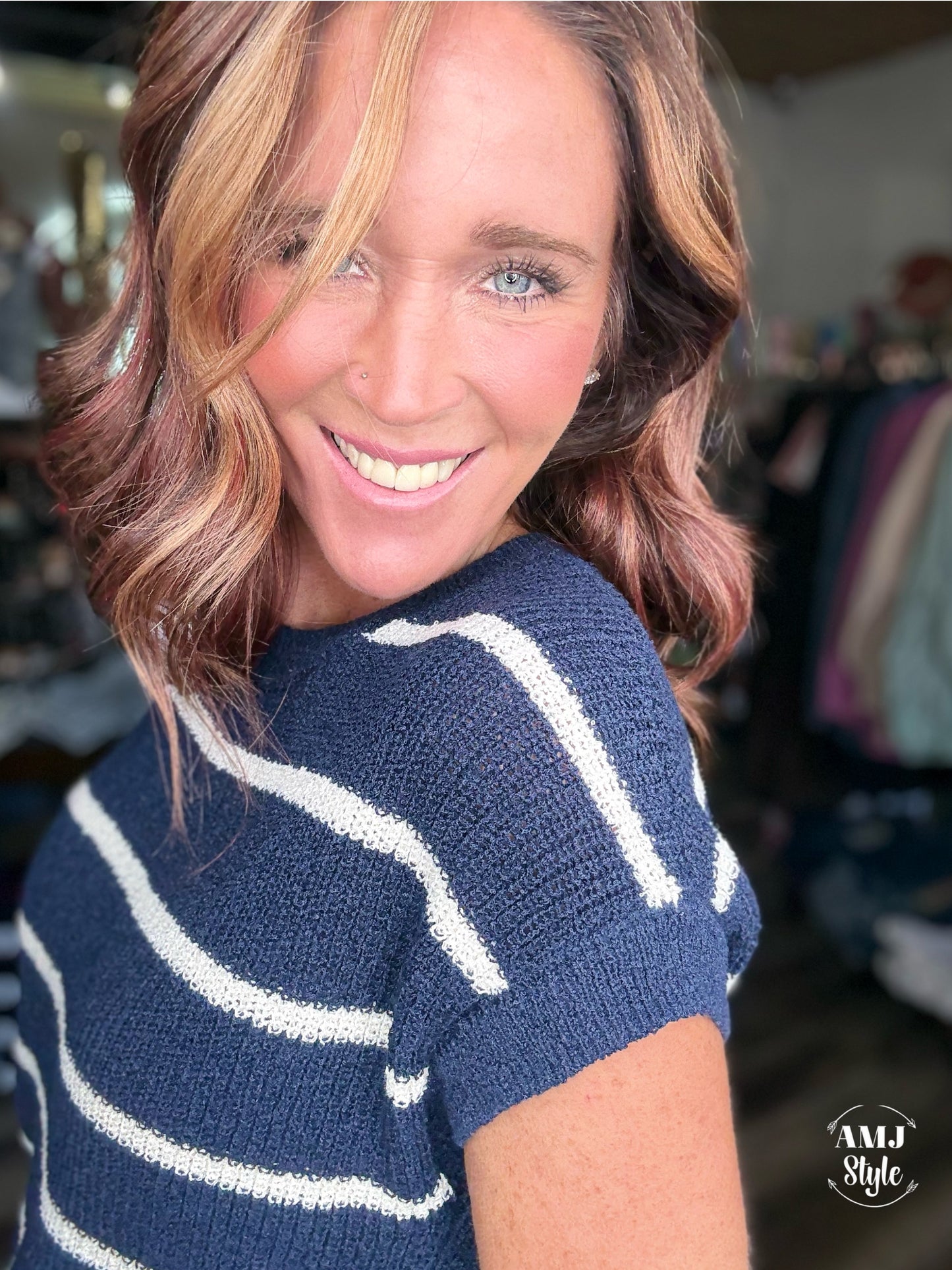 High Tide Stripe Top