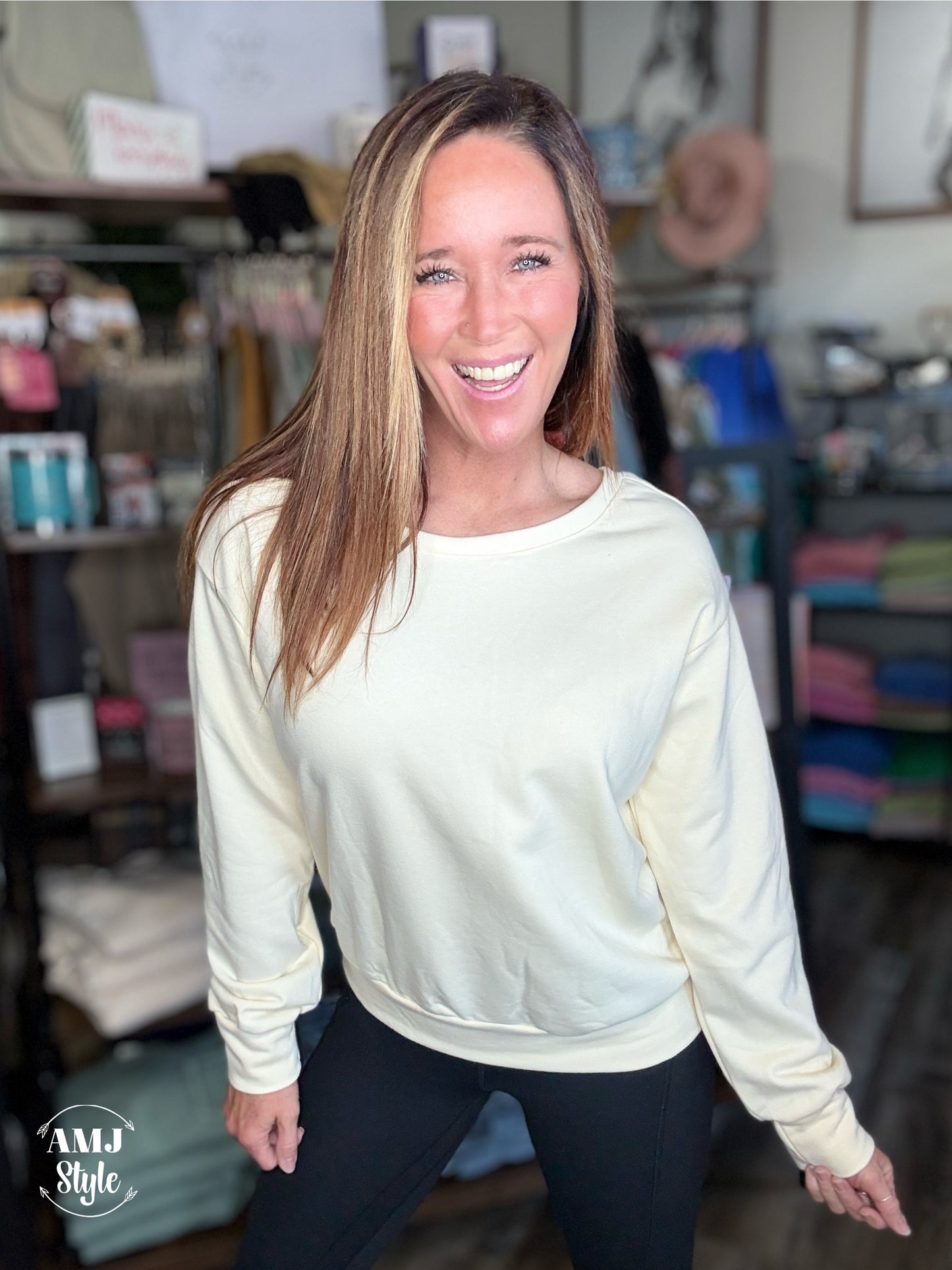 Bow Back Sweatshirt