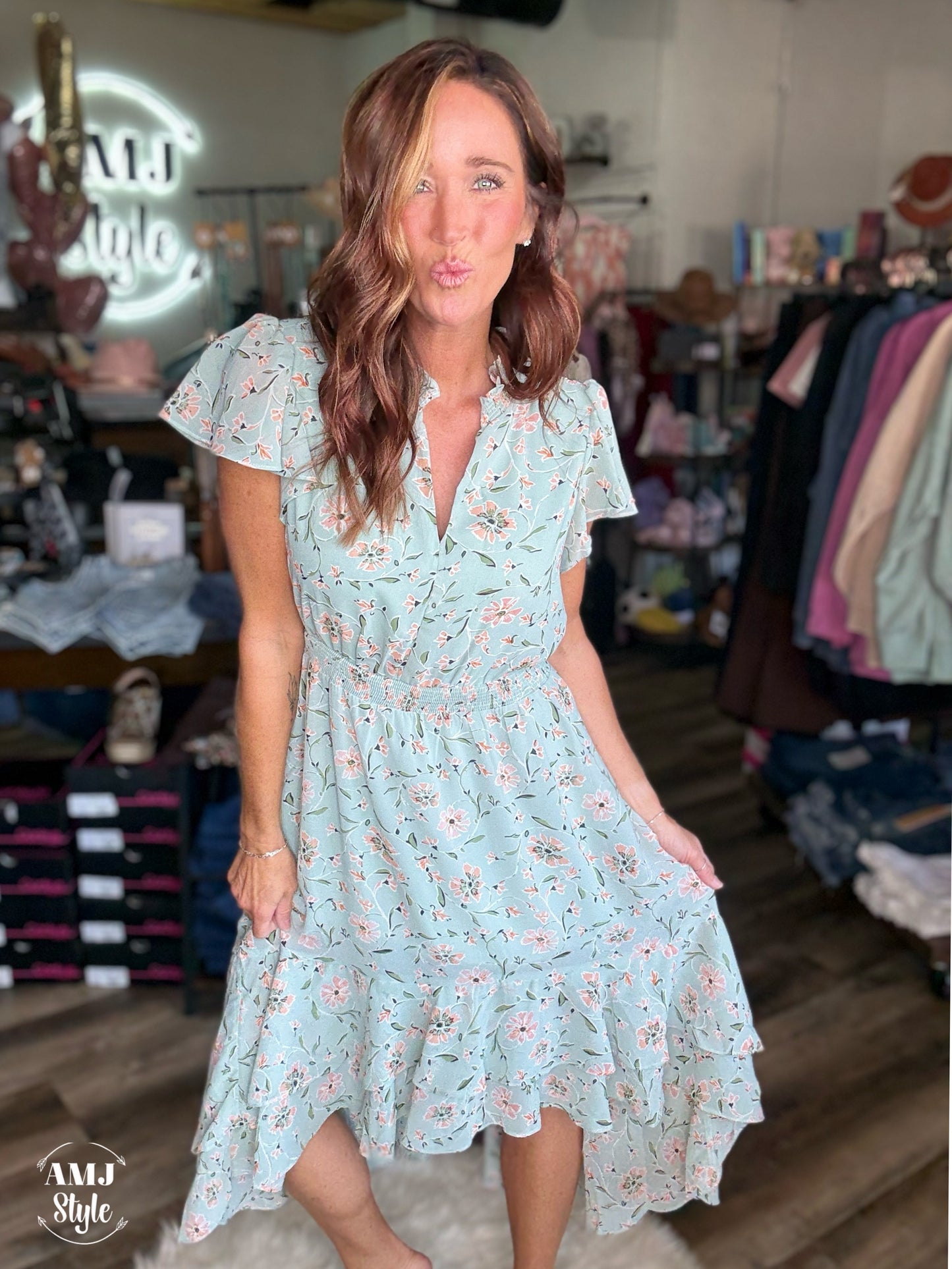 Wildflower Midi Dress