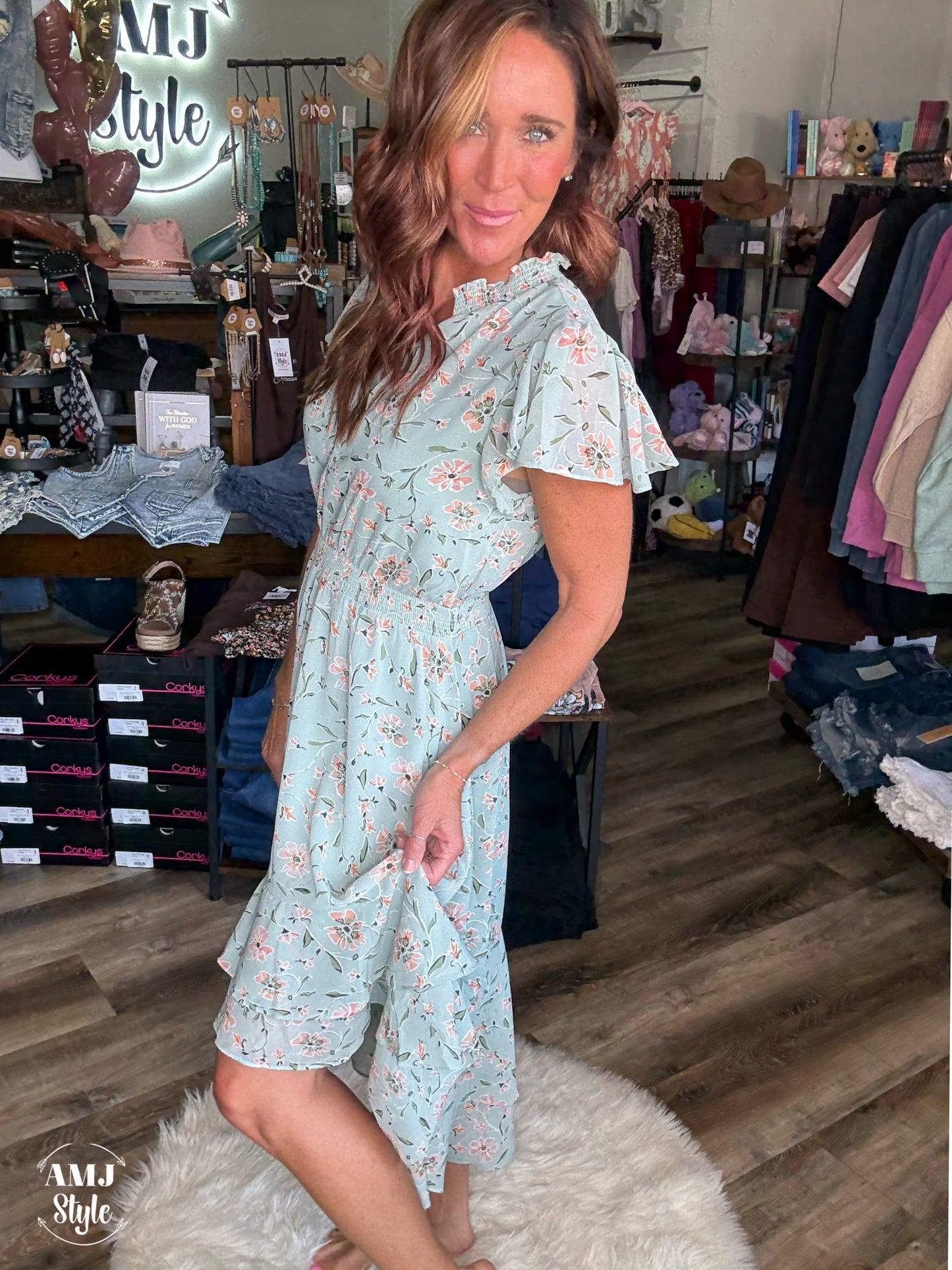 Wildflower Midi Dress