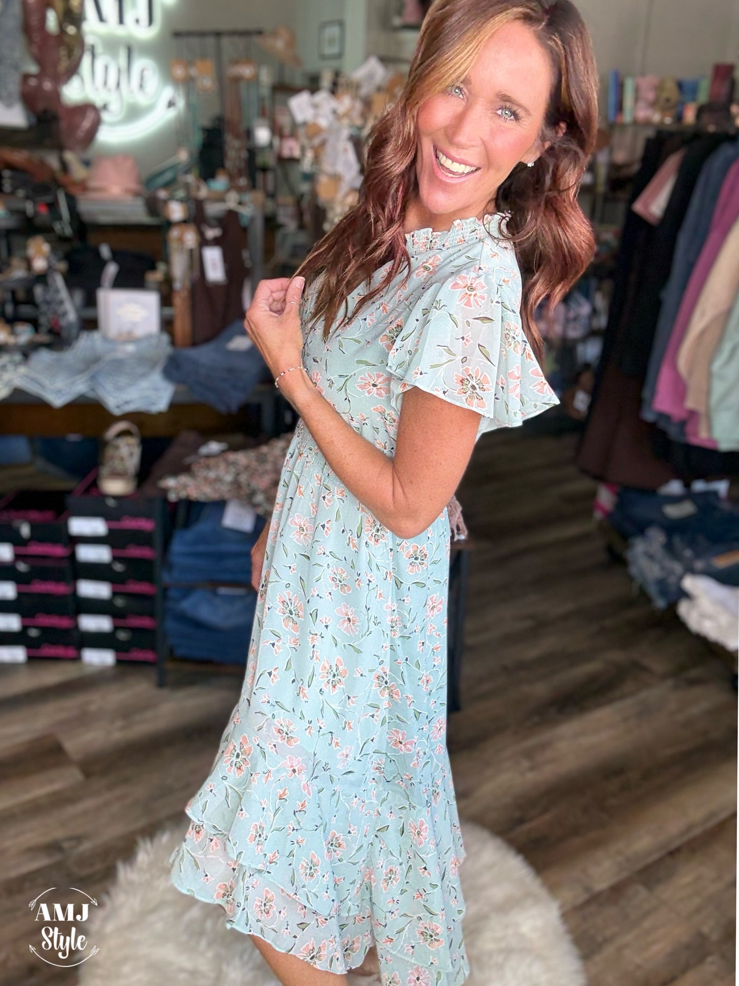 Wildflower Midi Dress