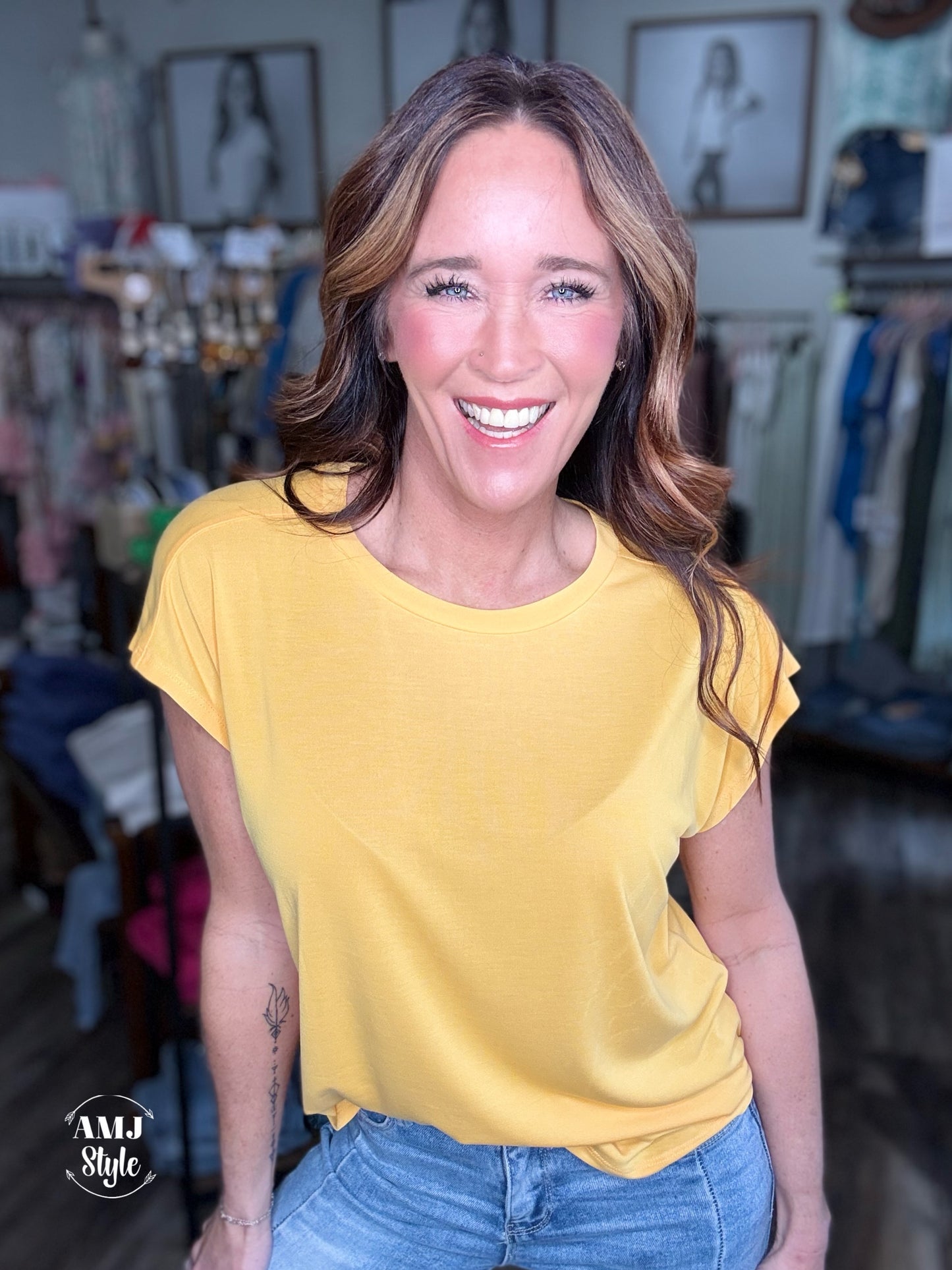 Radiant Vibe Tee