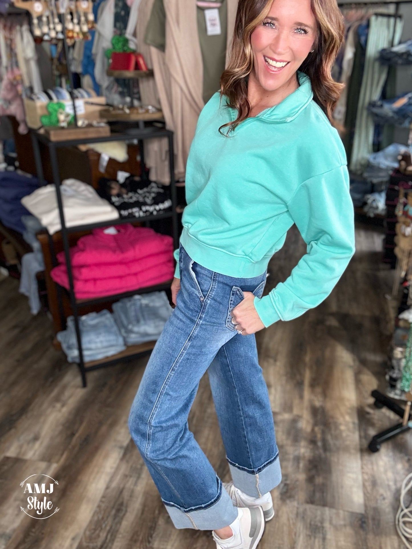 Elevated Cuff Denim