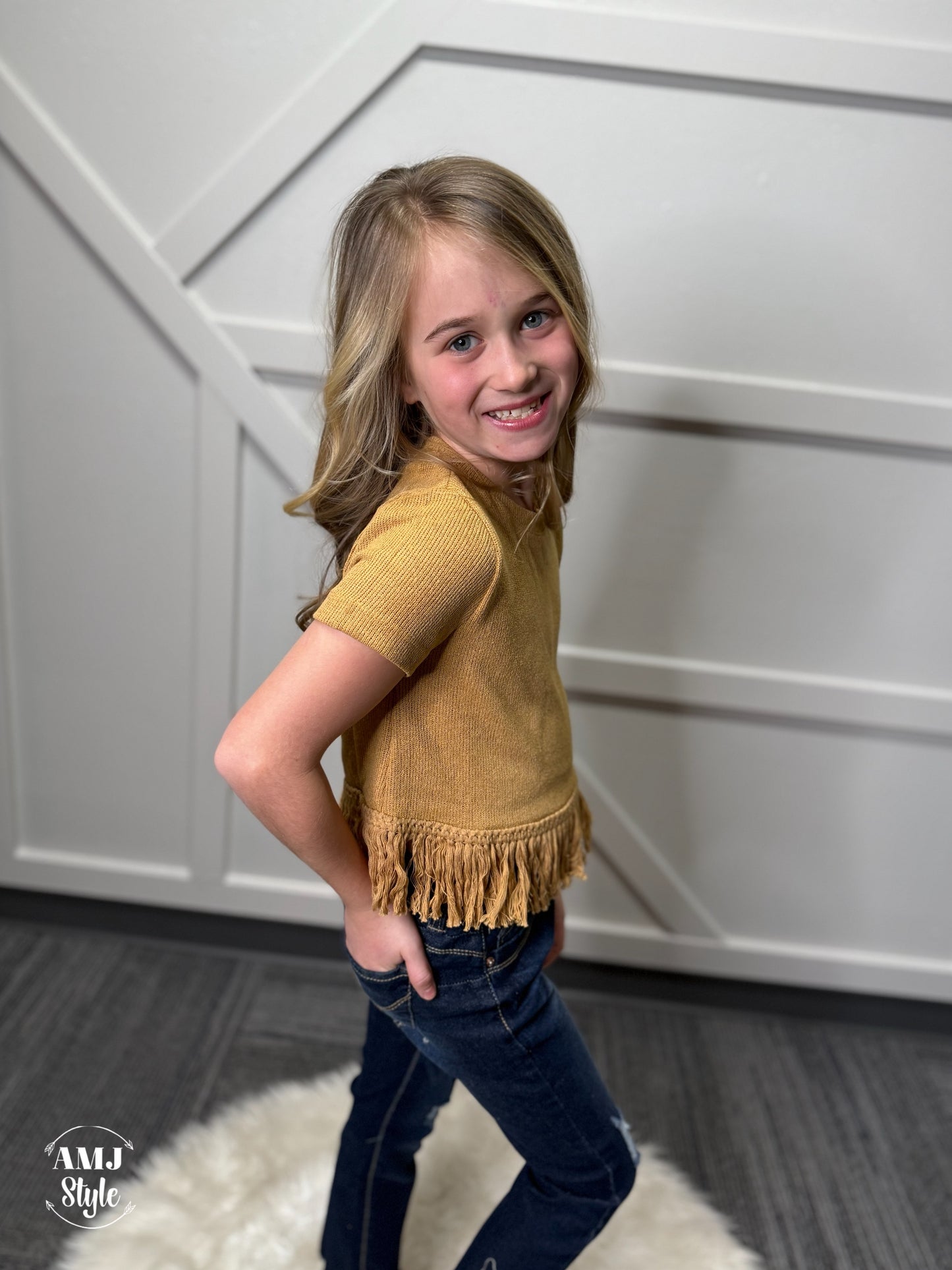 Playful Tassels Kiddo Top