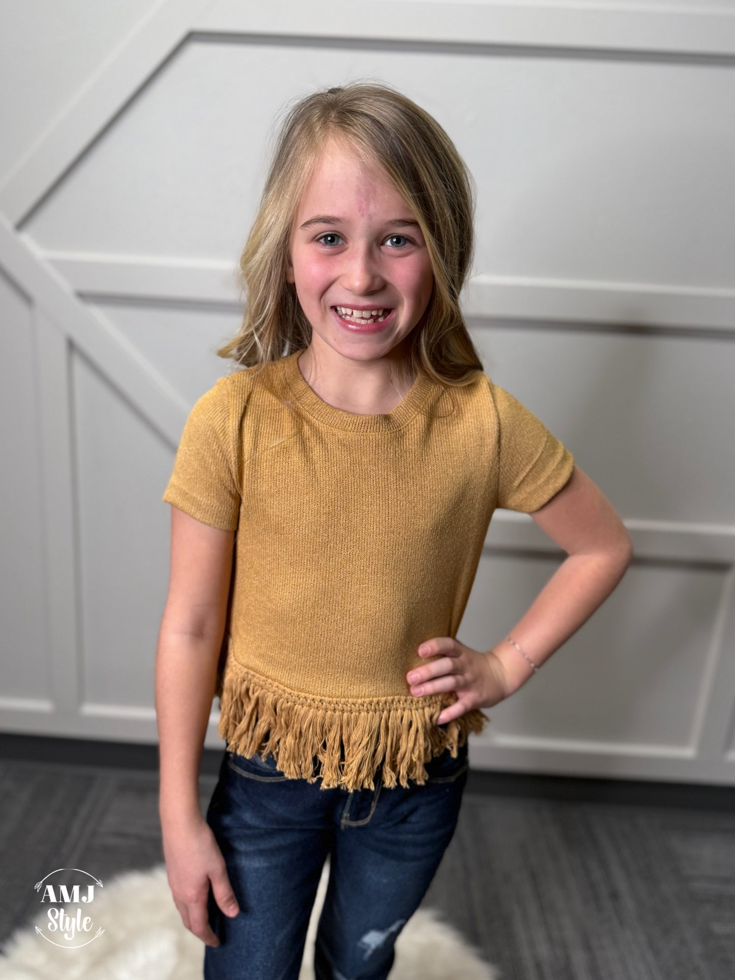 Playful Tassels Kiddo Top