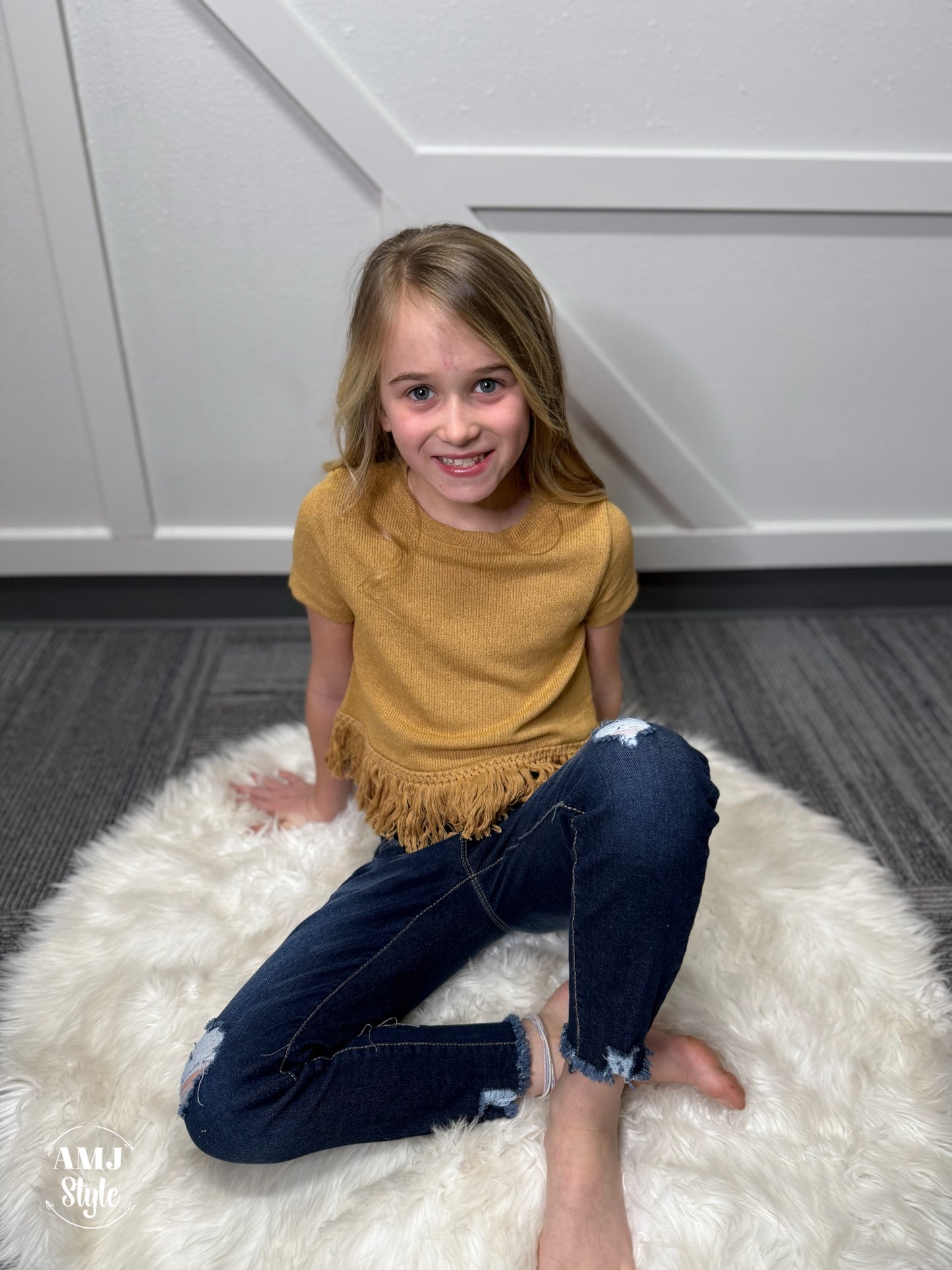 Playful Tassels Kiddo Top