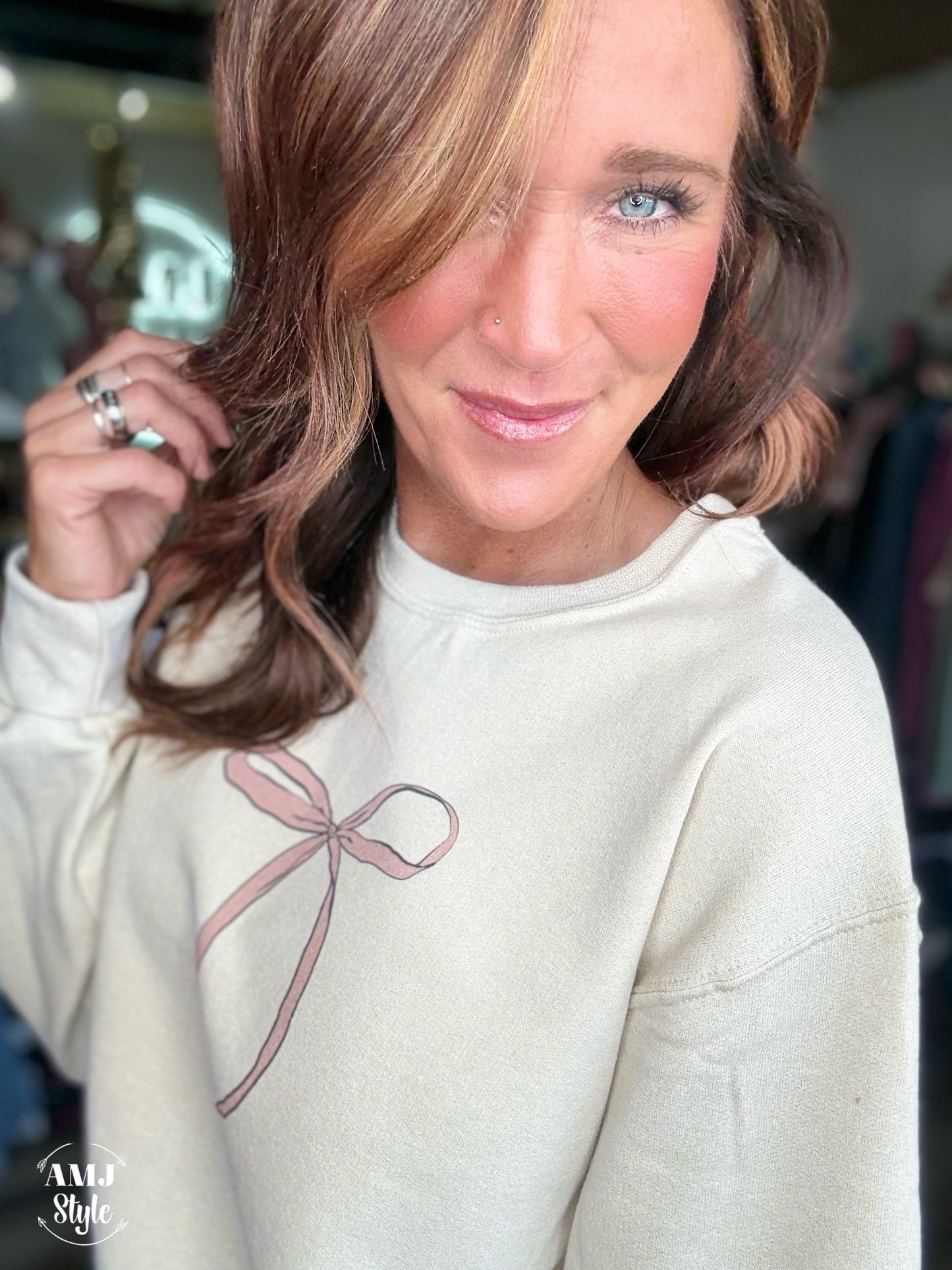 She is Clothed Sweatshirt