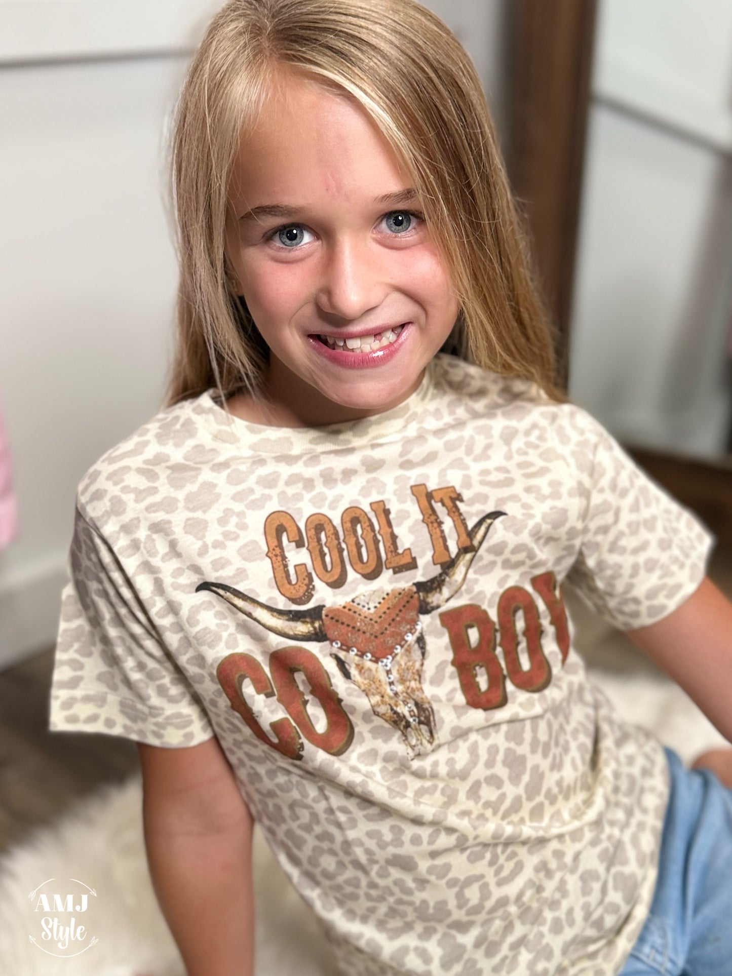 Cool it Cowboy Kiddo Tee