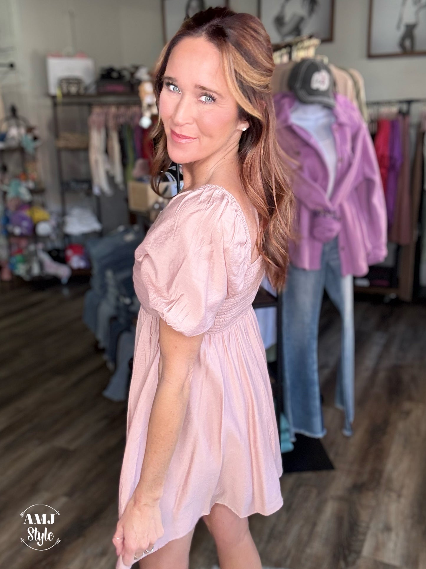 Sweet Pleated Dress