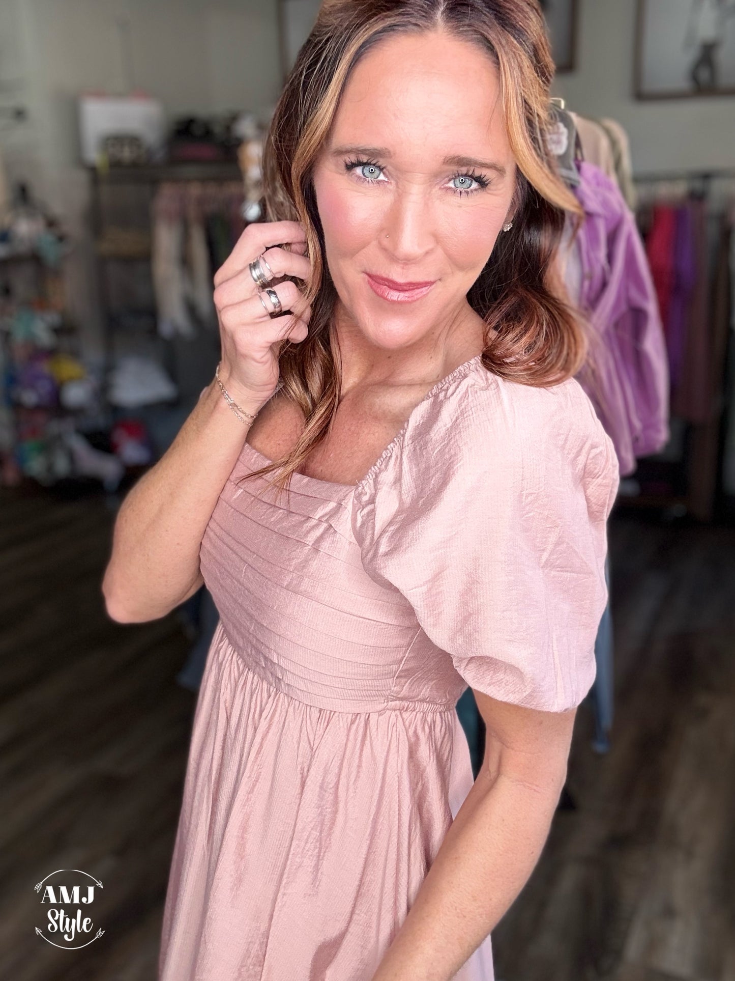 Sweet Pleated Dress