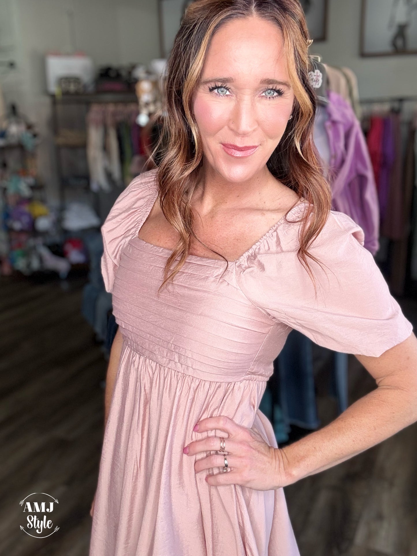 Sweet Pleated Dress