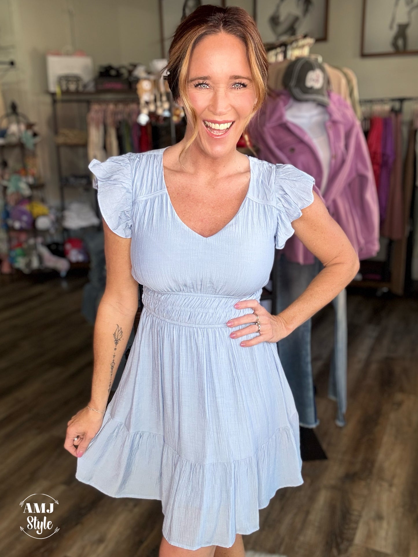Clear Skys Mini Dress