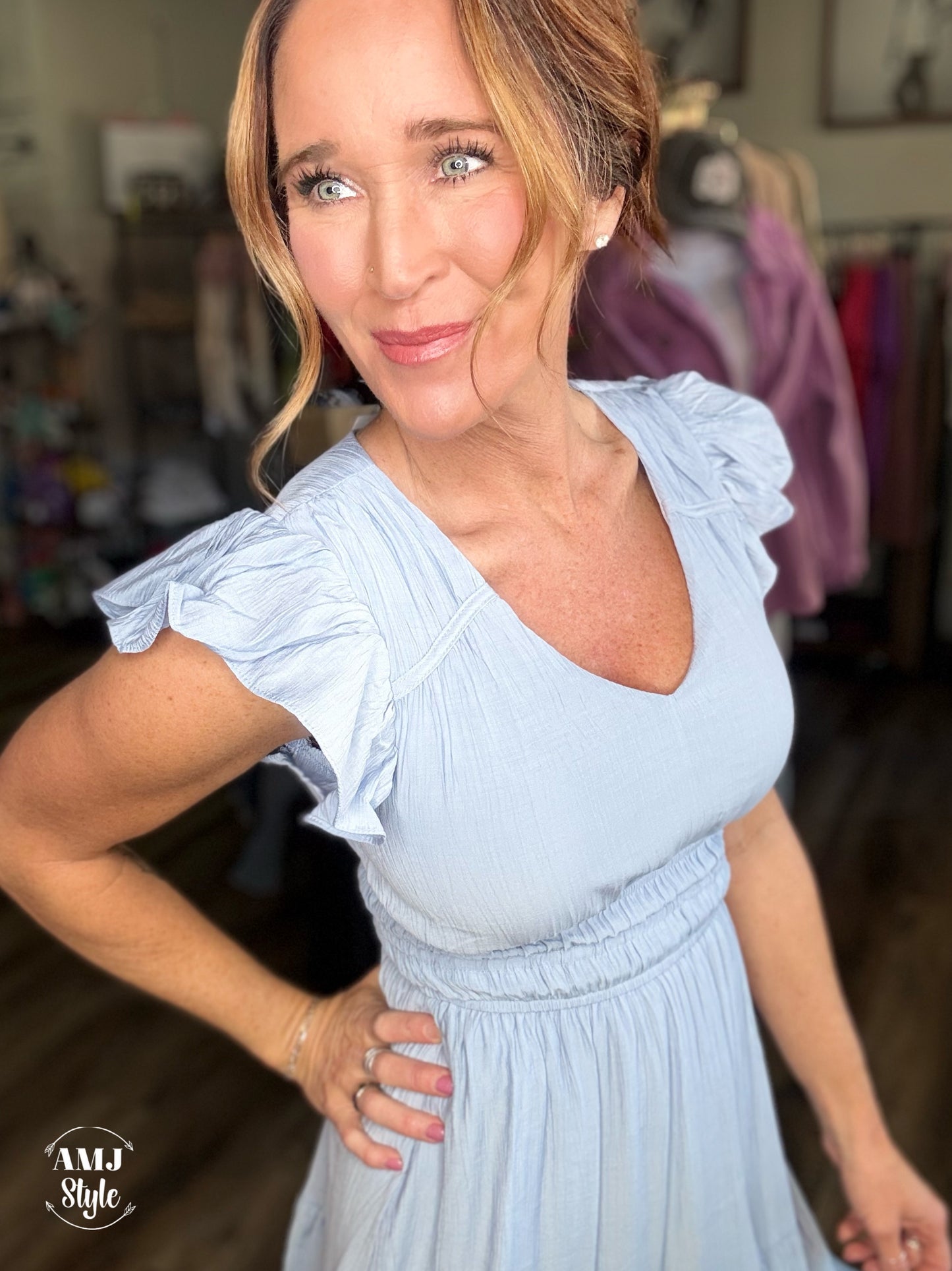 Clear Skys Mini Dress