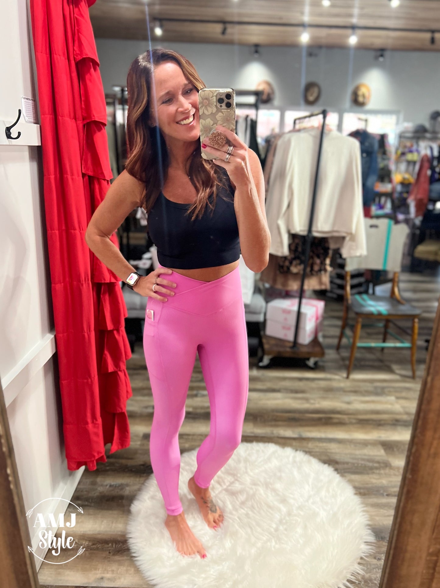 Trust Me Leggings - Pink