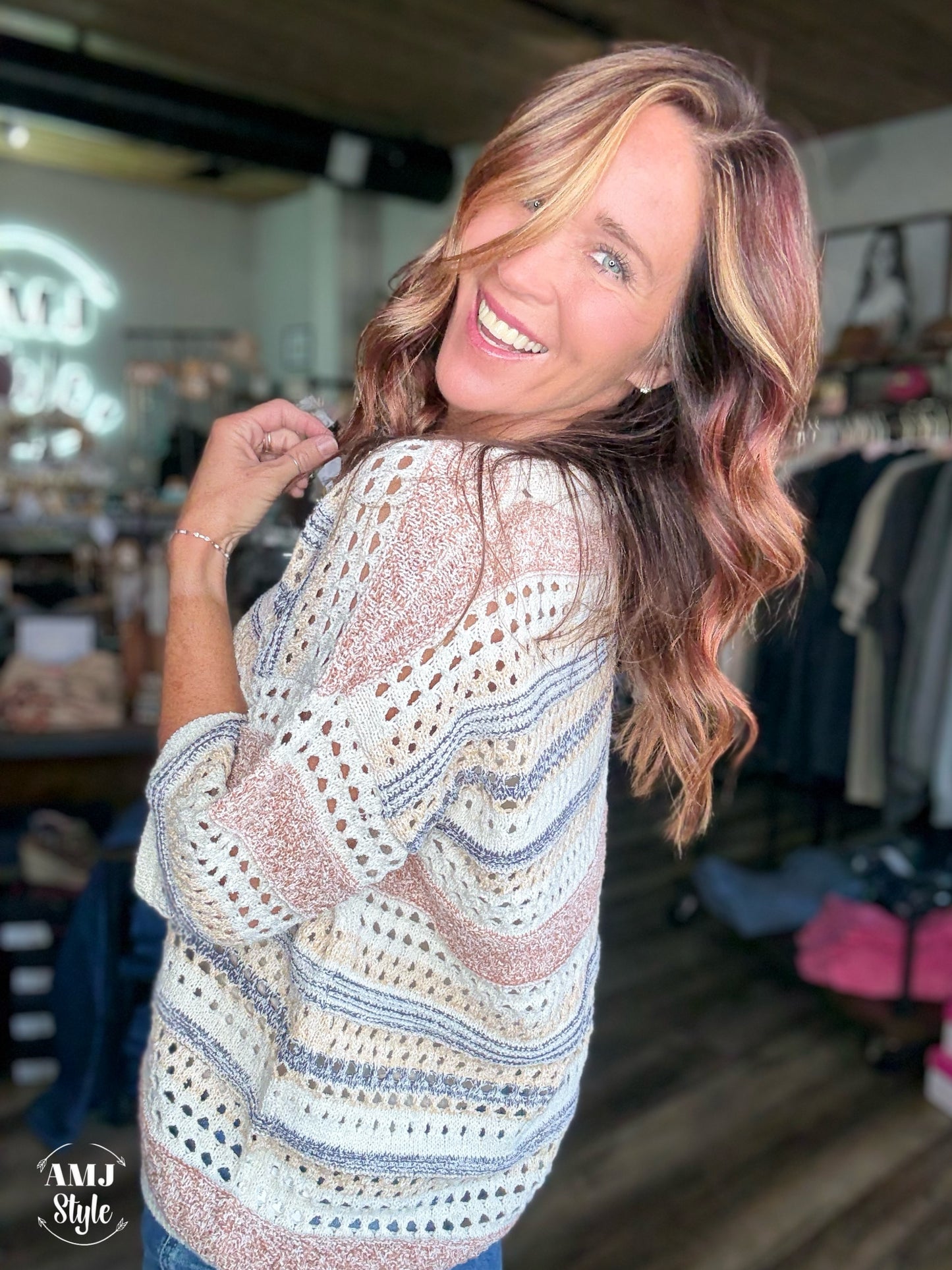 Boho Flair Sweater