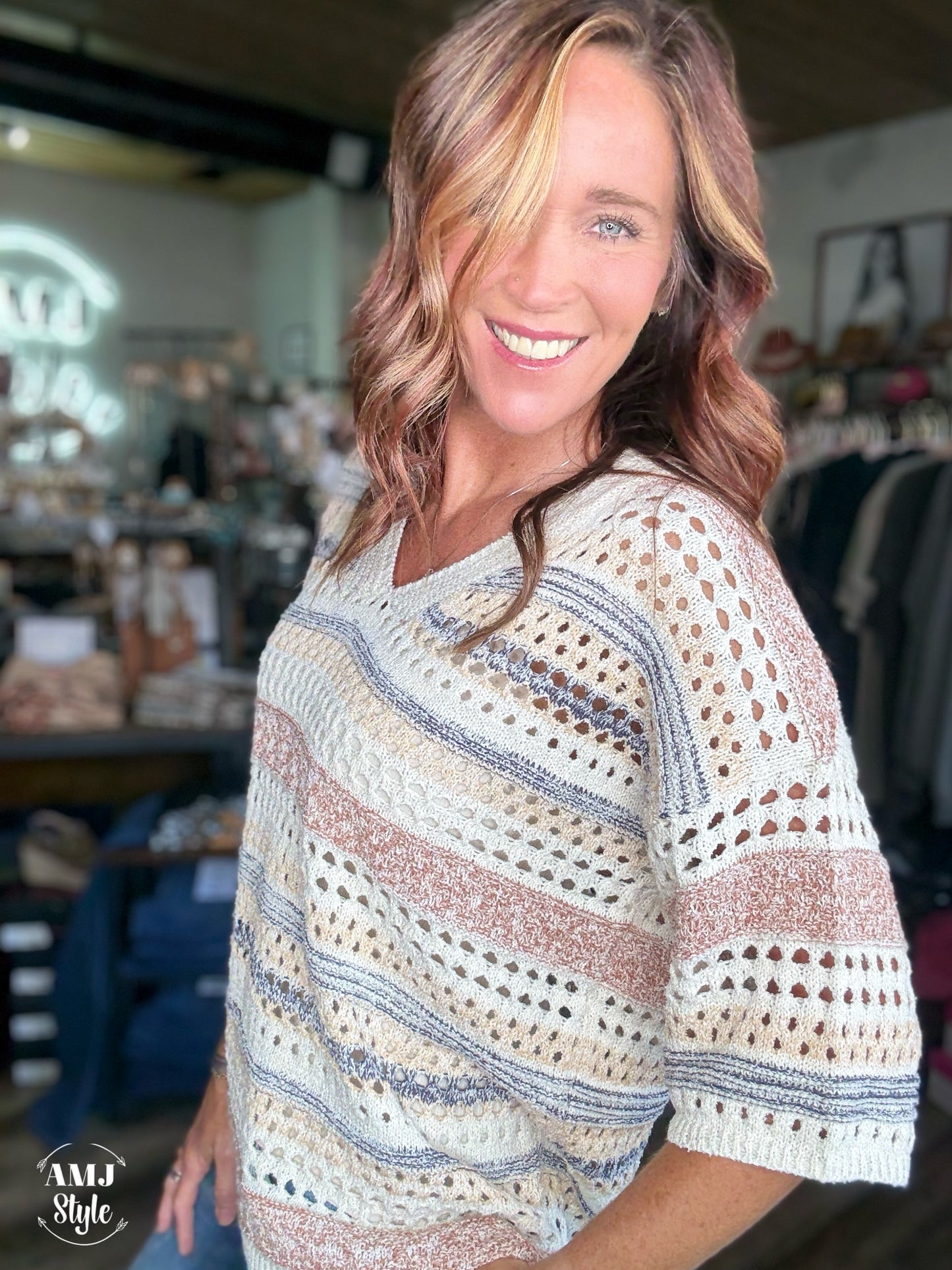 Boho Flair Sweater