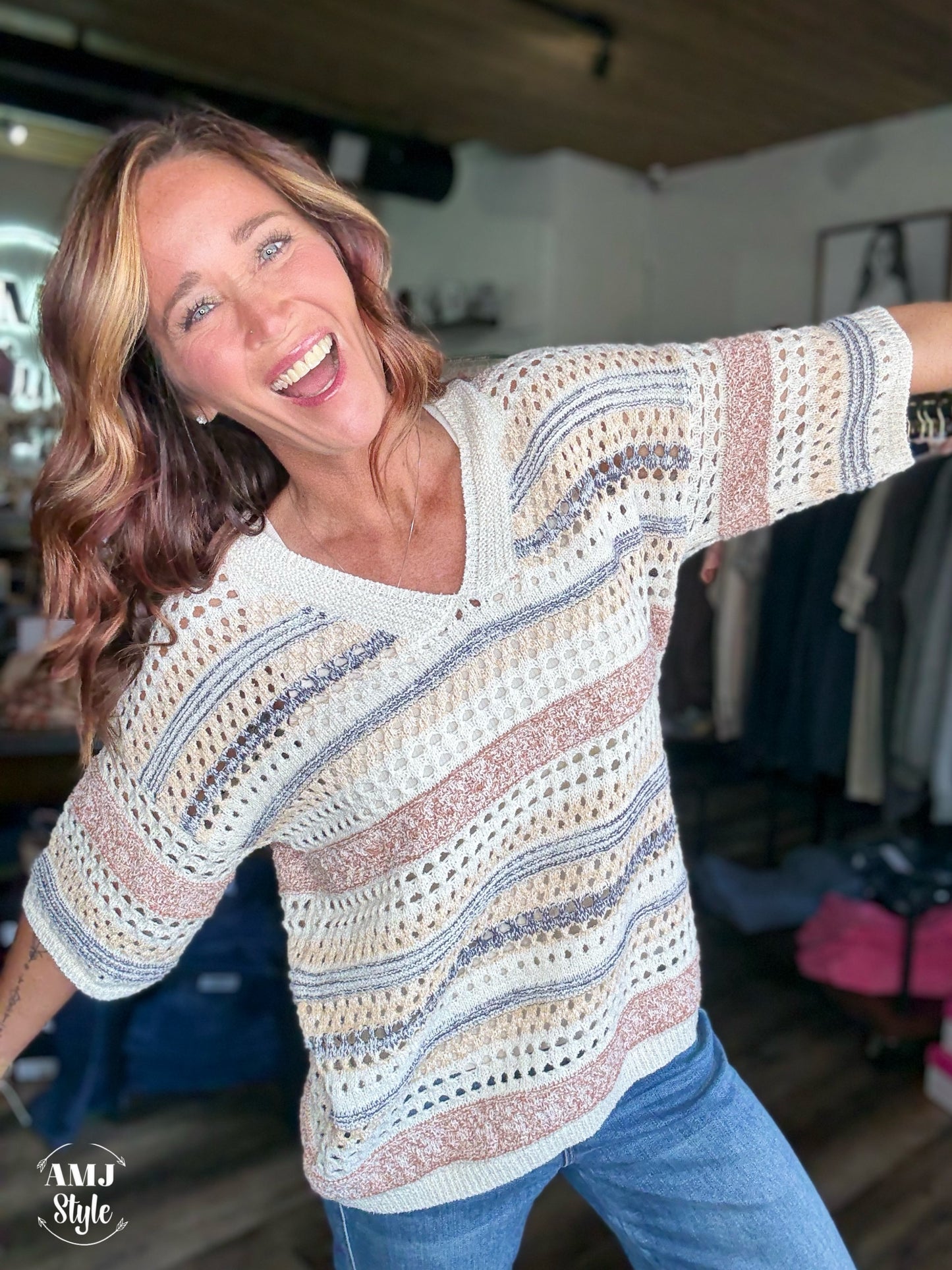 Boho Flair Sweater