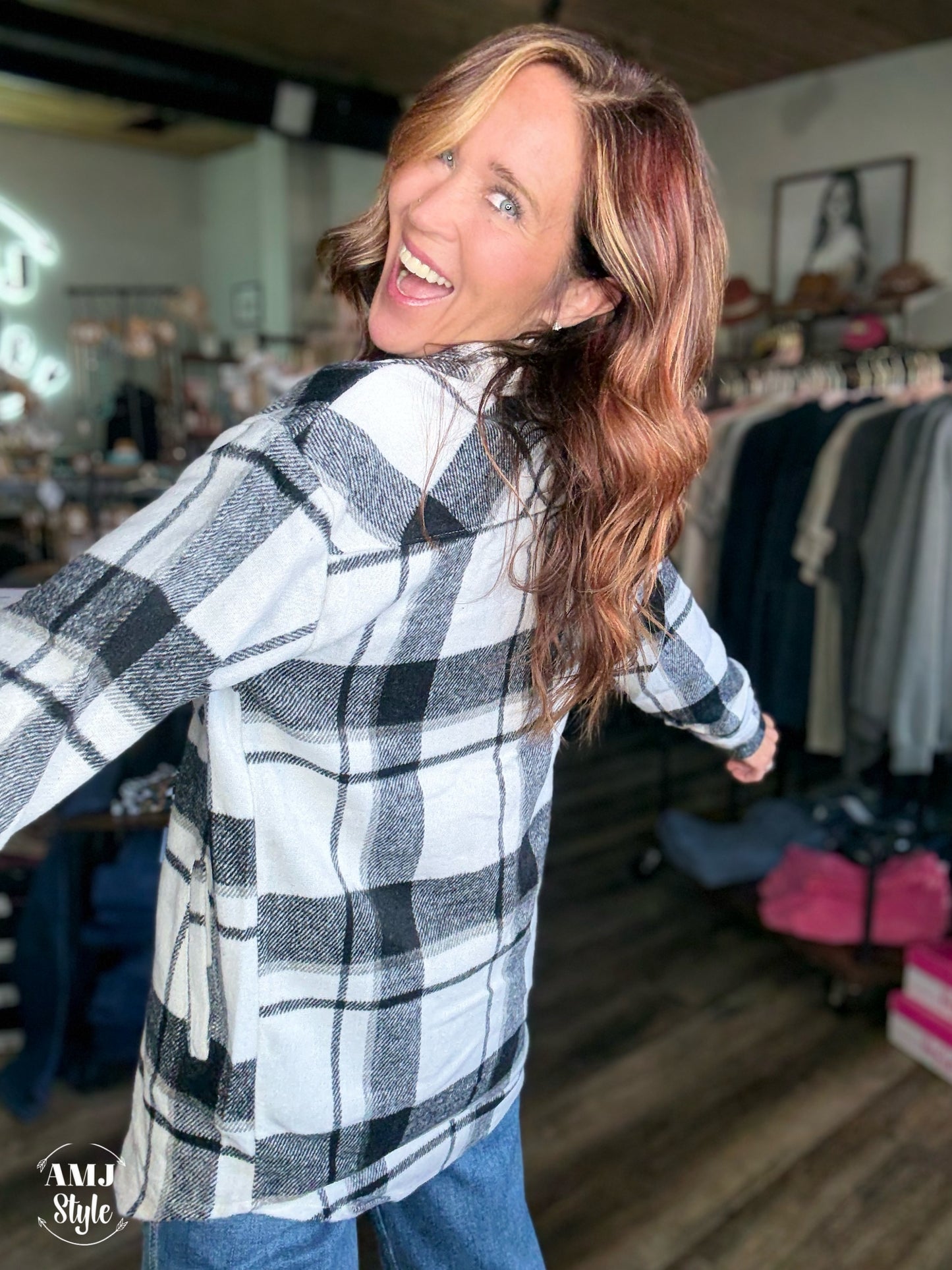 Timber Trail Flannel - Black